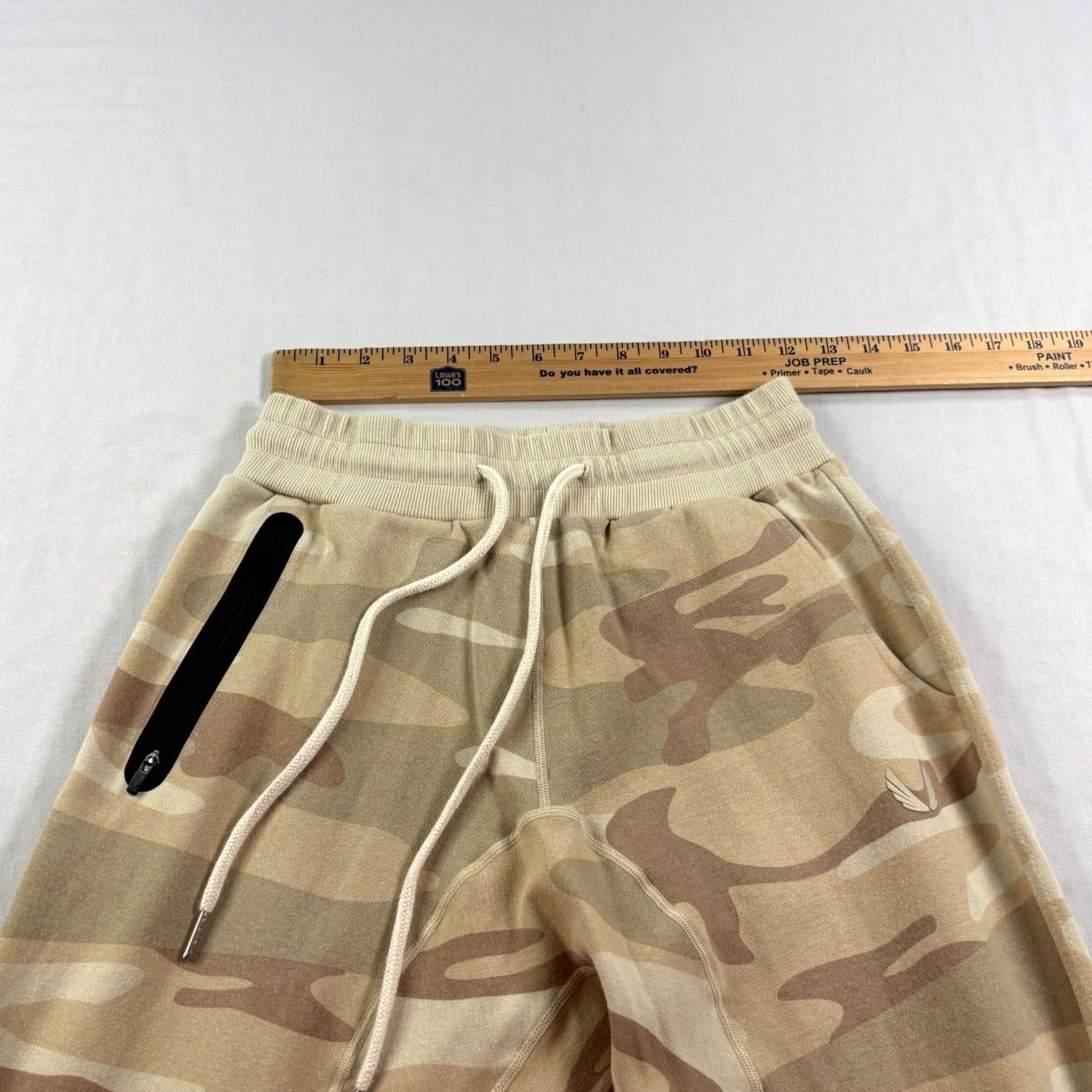 ASRV ASRV Jogger Sweatpants Mens S Beige Camouflage Tapered Gym Athleisure Lounge Pants Size US 29 - 5 Thumbnail