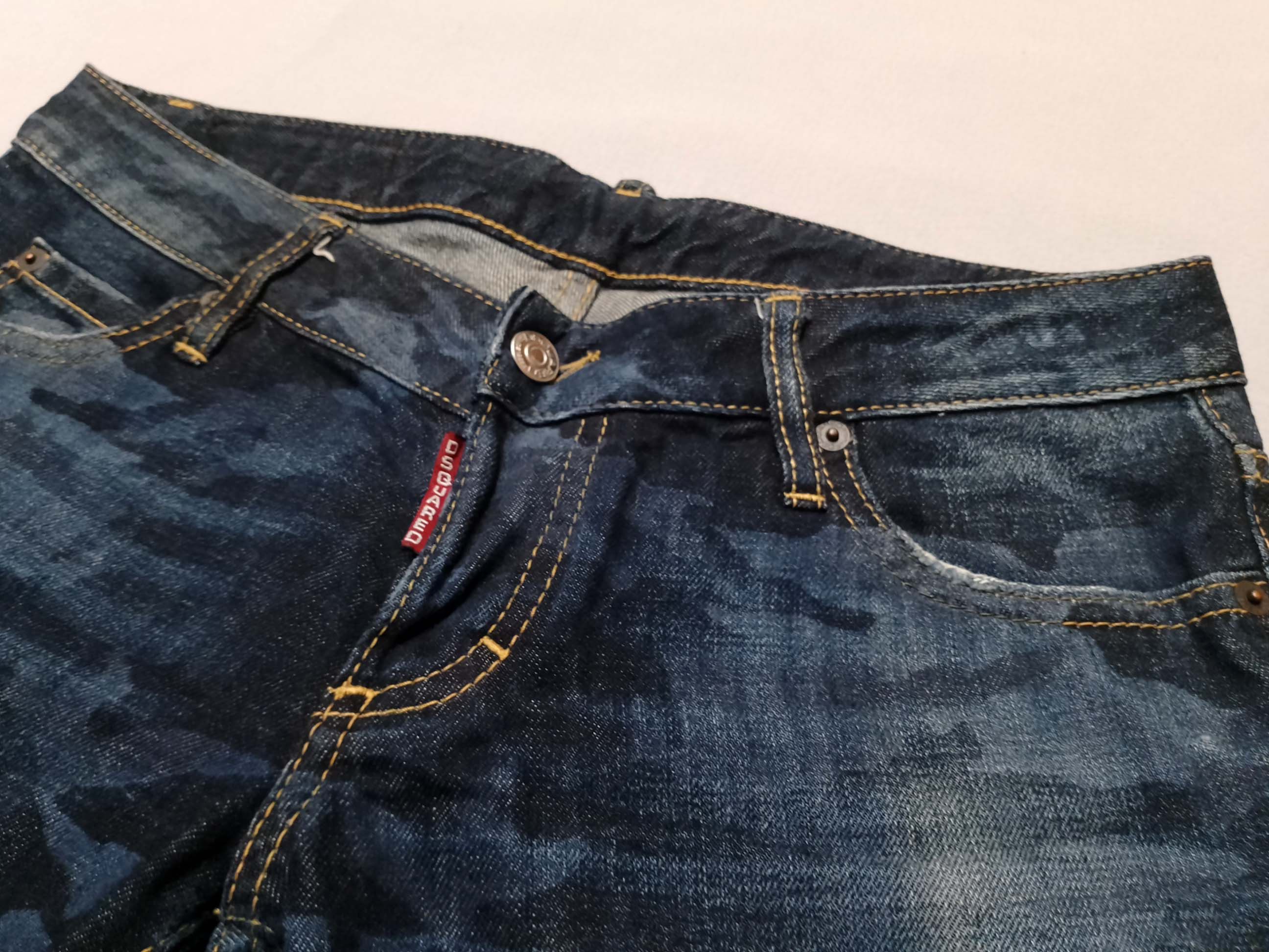 Dsquared2 Dsquared2 Jungle Jim Super Slim Jeans – IT 42 Camouflage Size 28" / US 6 / IT 42 - 2 Thumbnail