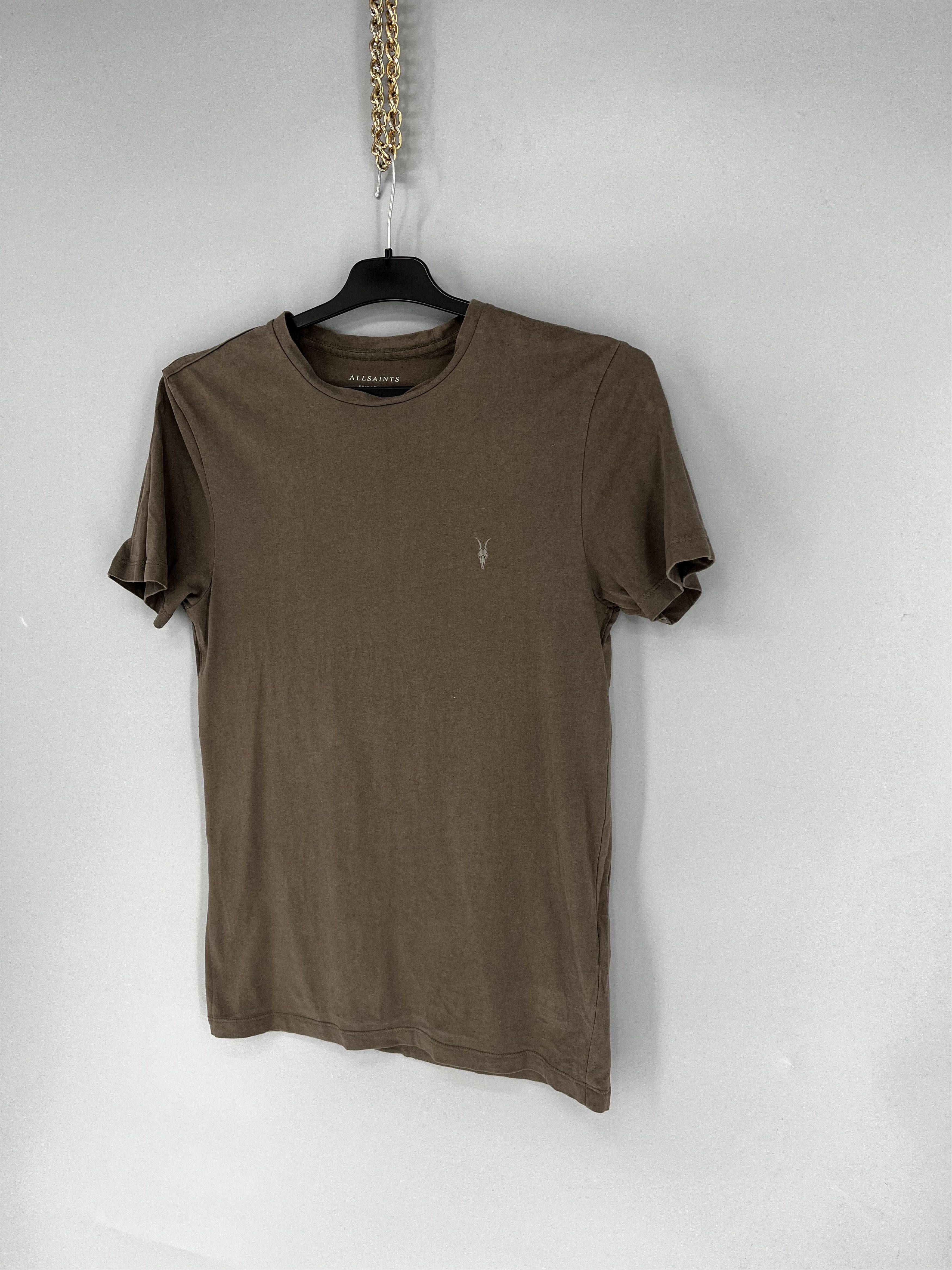 Allsaints Vintage Basic Allsaints Mini Logo Basic Tee Old Money Size US XS / EU 42 / 0 - 3 Thumbnail