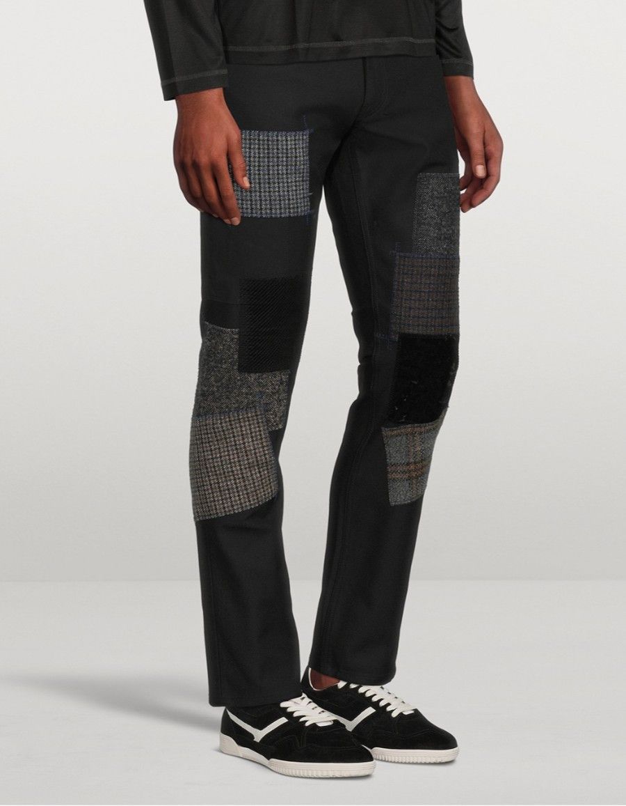 Junya Watanabe Cotton Patchwork Slim-Fit Jeans Size US 32 / EU 48 - 1 Thumbnail