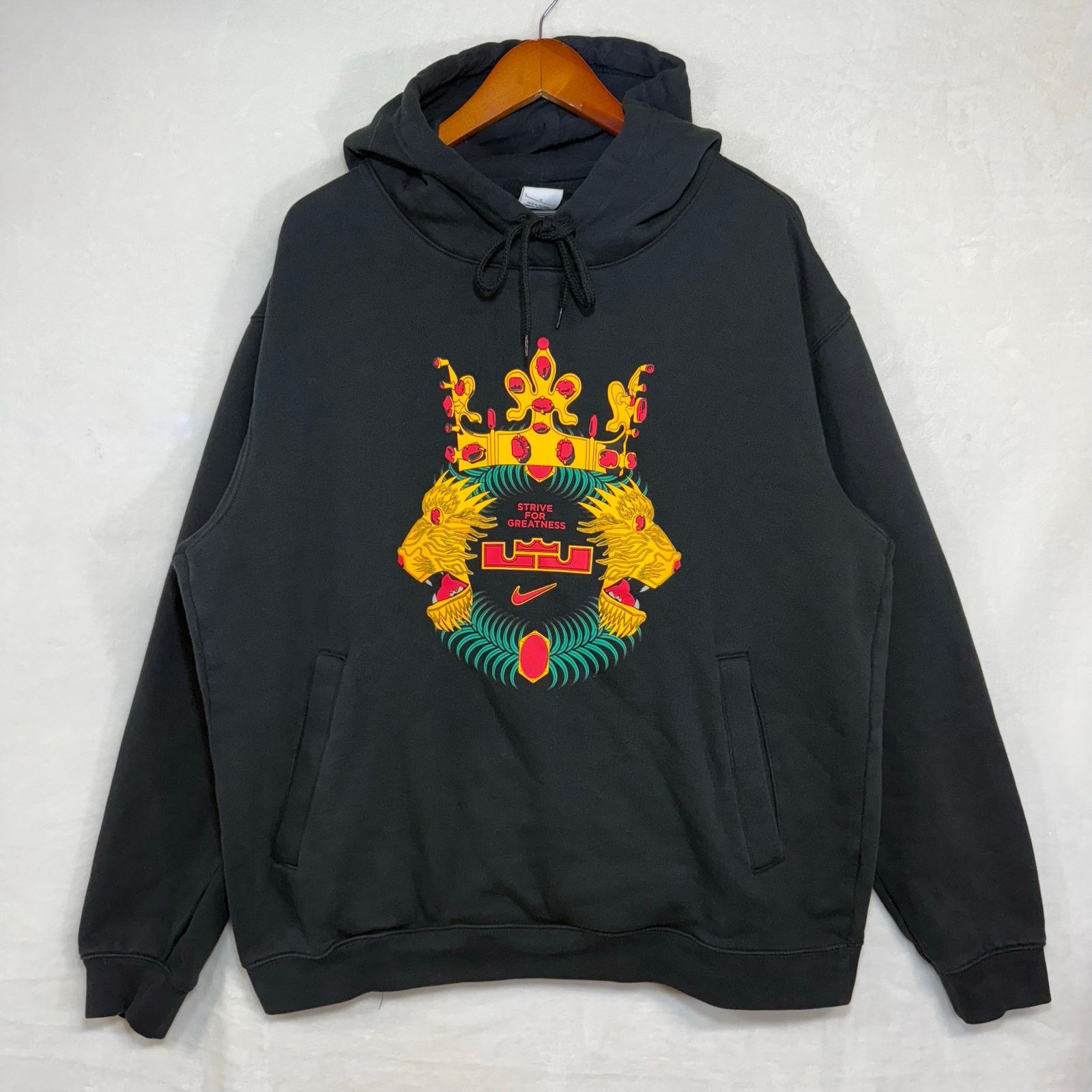 Nike Nike LeBron James Large Hoodie Lion Strive For Greatness Size US L / EU 52-54 / 3 - 1 Thumbnail