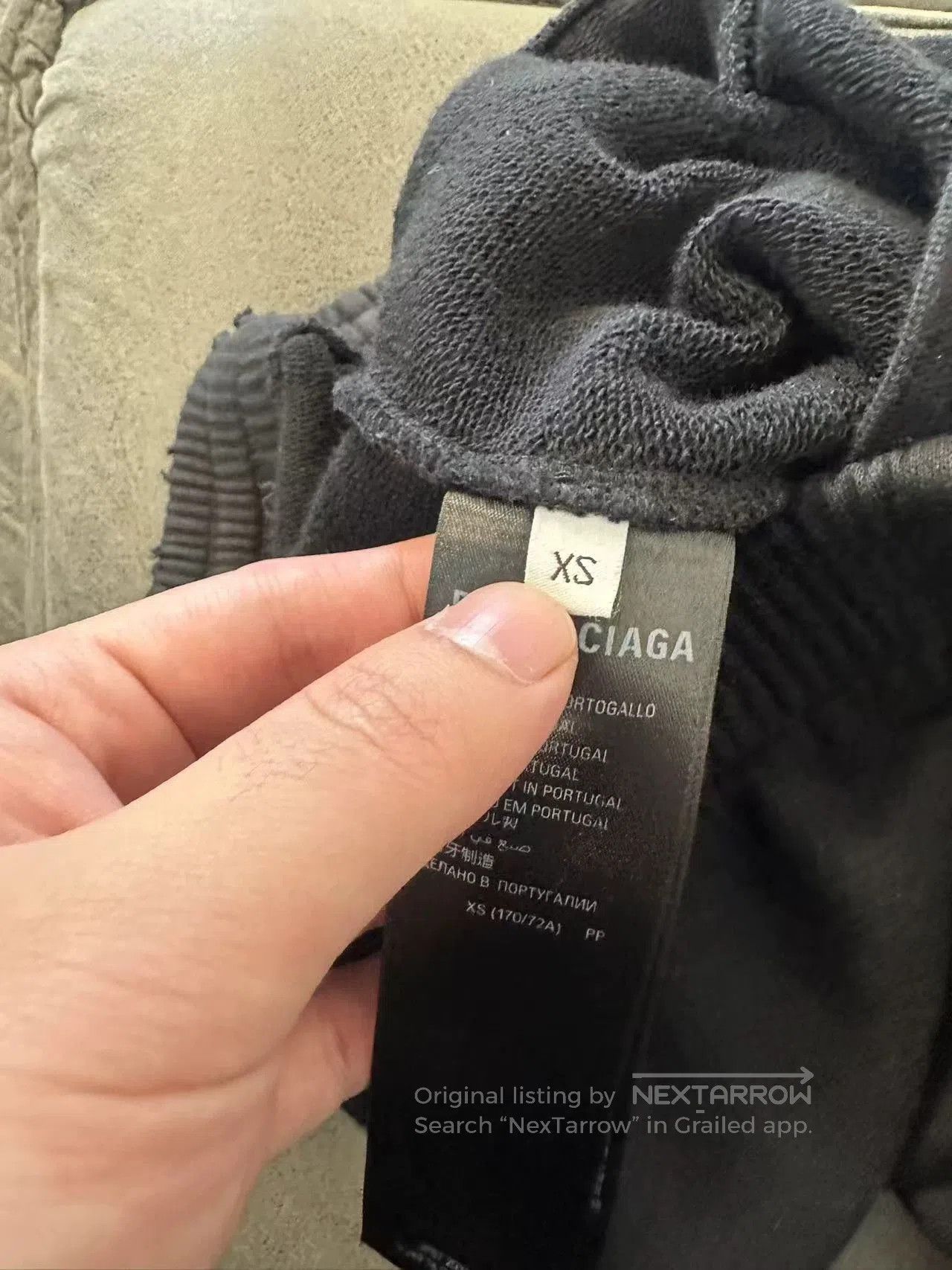Balenciaga Balenciaga FW23 Logo Print Sweatpants. Size US 26 / EU 42 - 5 Thumbnail