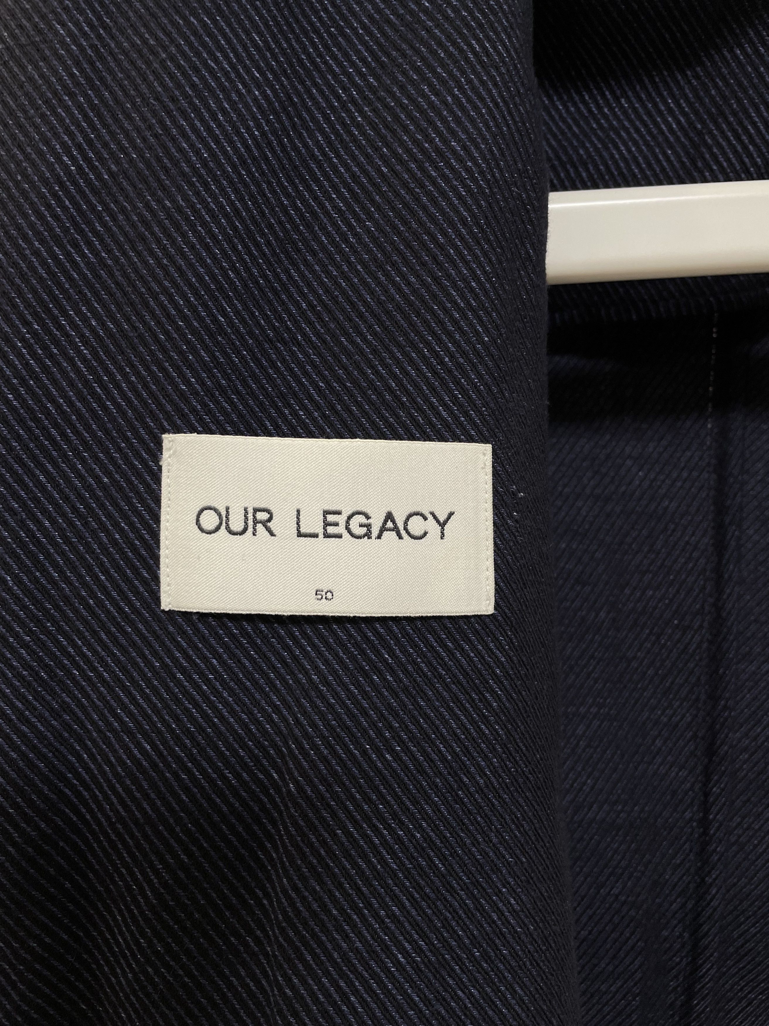 Our Legacy OUR LEGACY SS15 Indigo Twill Blazer Jacket Sport Coat EU 50 Size 40R - 12 Thumbnail