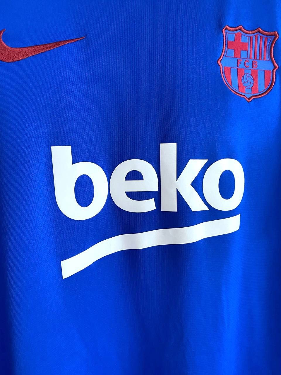Nike Nike FC Barcelona 2019/2020 Soccer Jersey Traning, Size L Size US L / EU 52-54 / 3 - 7 Thumbnail