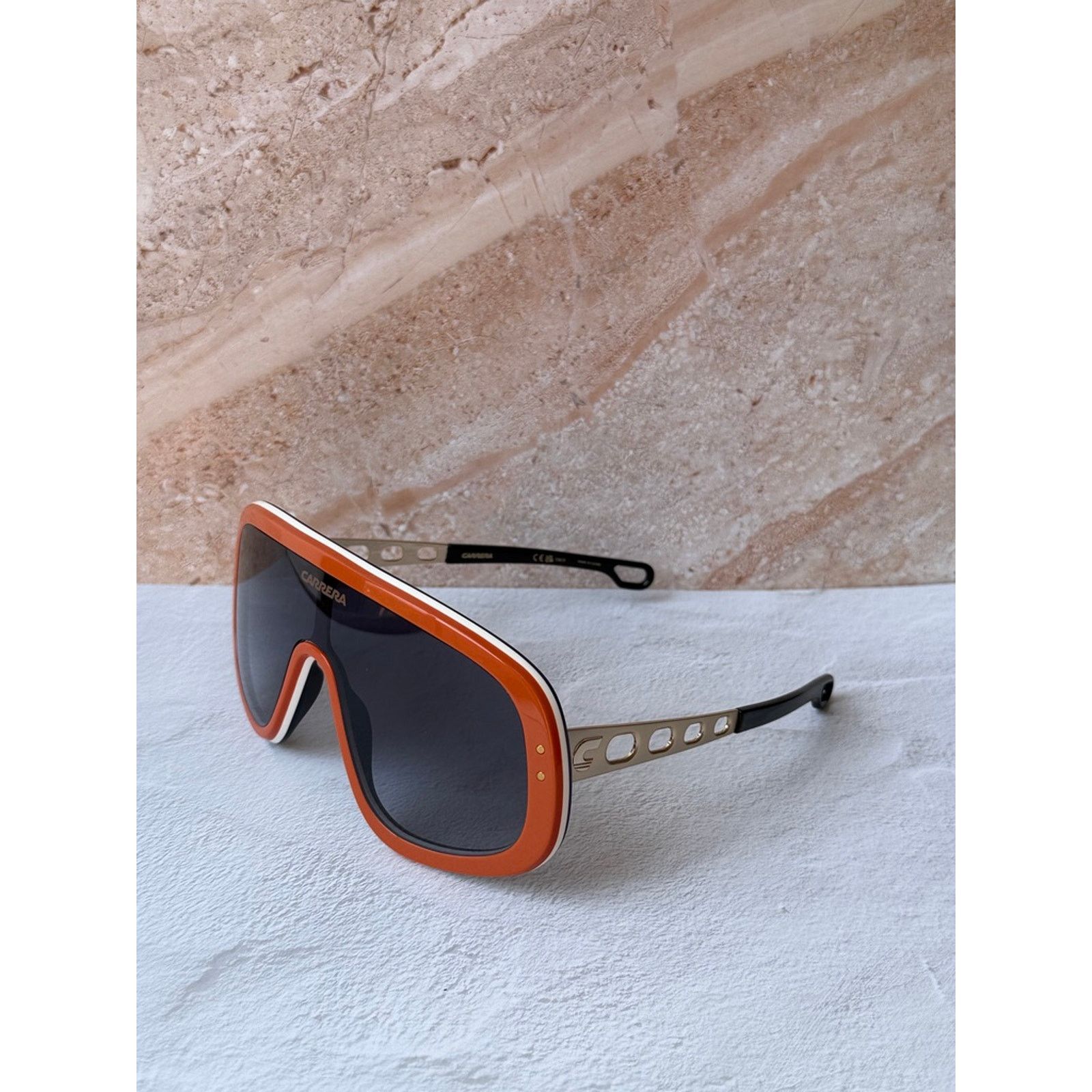 Carrera NEW Carrera Flaglab 17 Mask Shield Sunglasses Orange Size ONE SIZE - 5 Thumbnail
