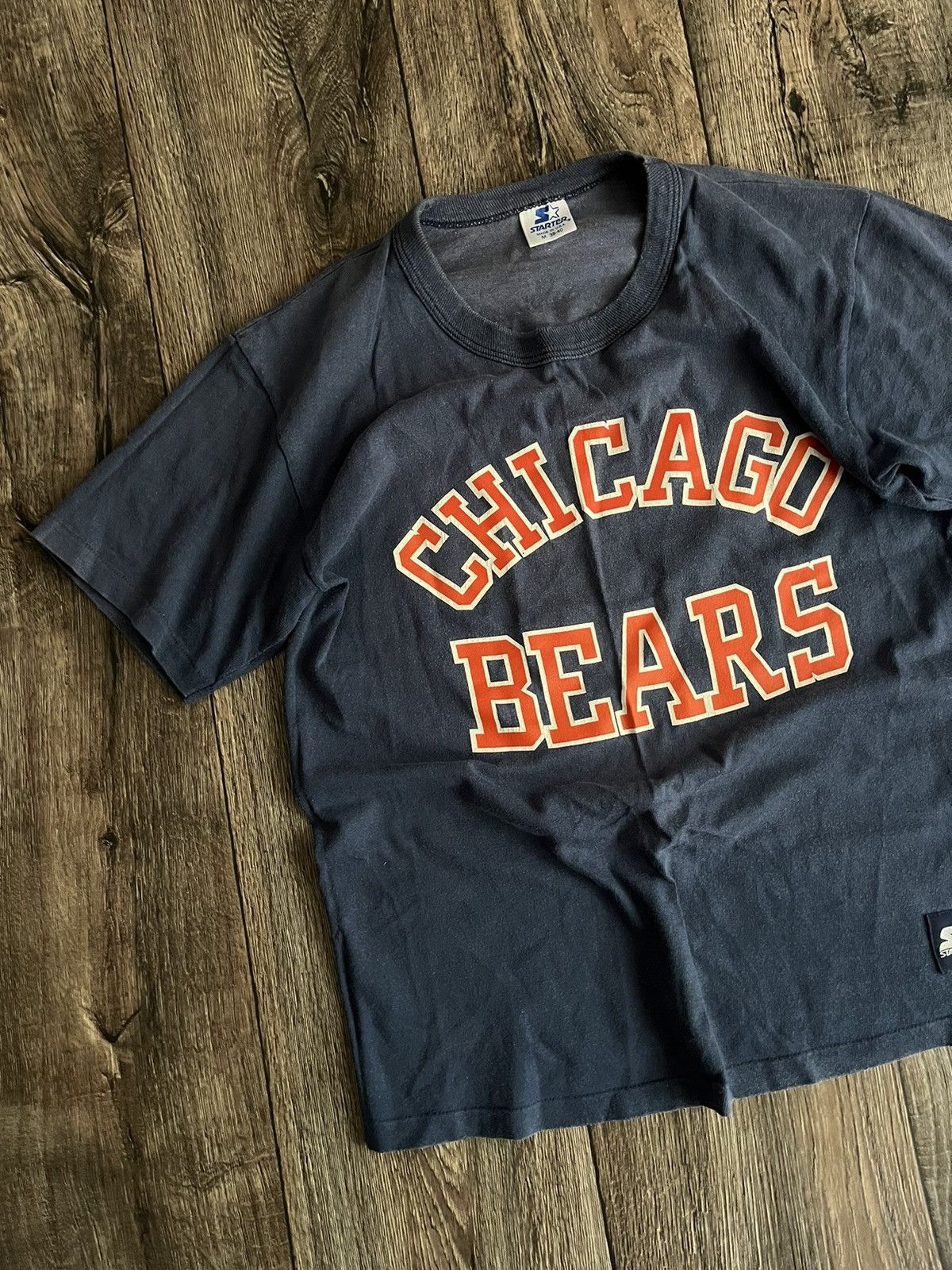 NFL × Starter × Vintage Vintage 80s Starter Single Stitch Chicago Bears NFL Jersey Size US M / EU 48-50 / 2 - 3 Thumbnail