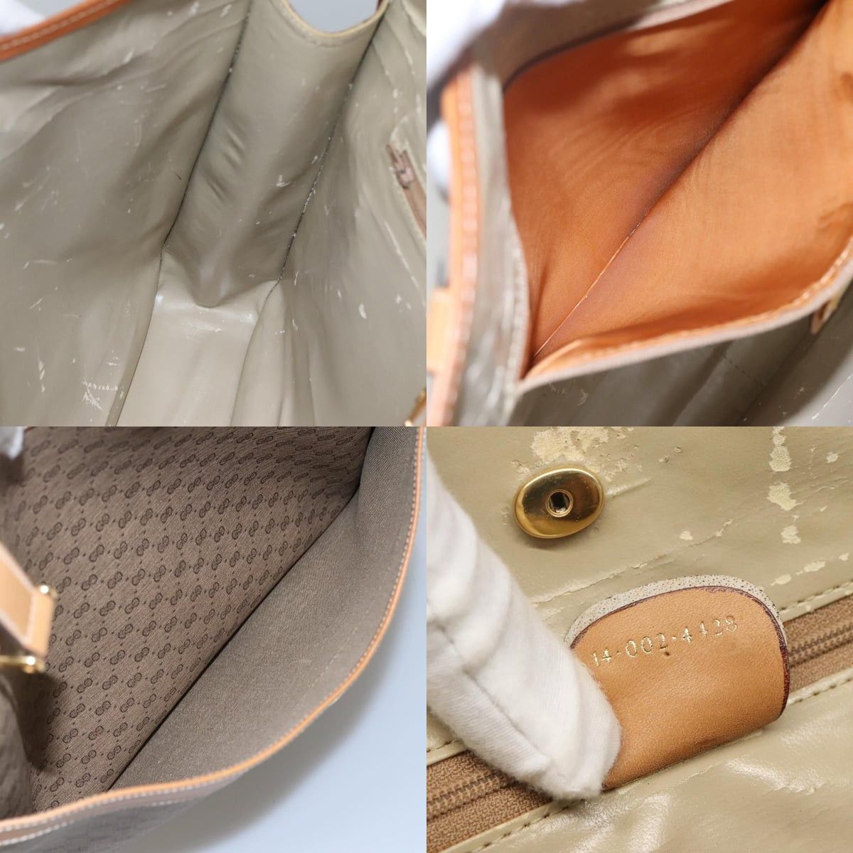 Gucci GUCCI Micro GG Supreme Tote Bag Pvc Beige Size ONE SIZE - 12 Thumbnail