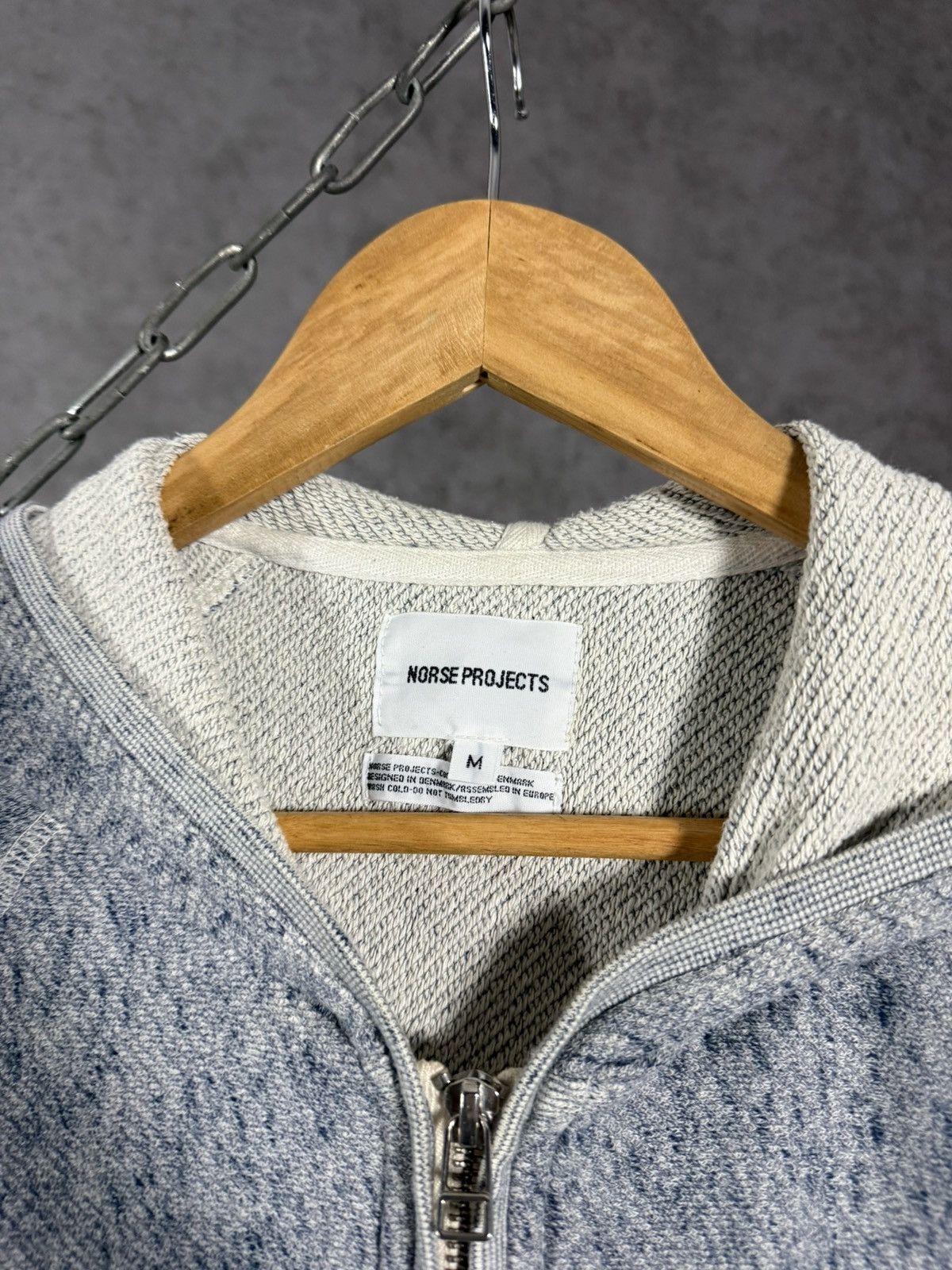 Norse Projects Norse Projects designer zip hoodie Size US M / EU 48-50 / 2 - 5 Thumbnail
