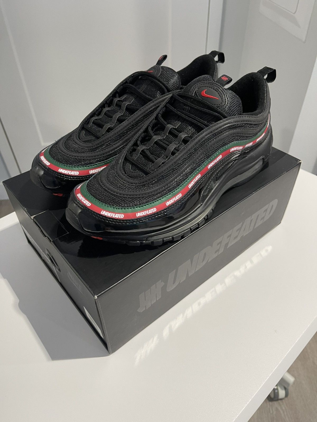 Nike × Undefeated Nike Air Max 97 Undefeated Black Size US 11 / EU 44 - 1 Thumbnail