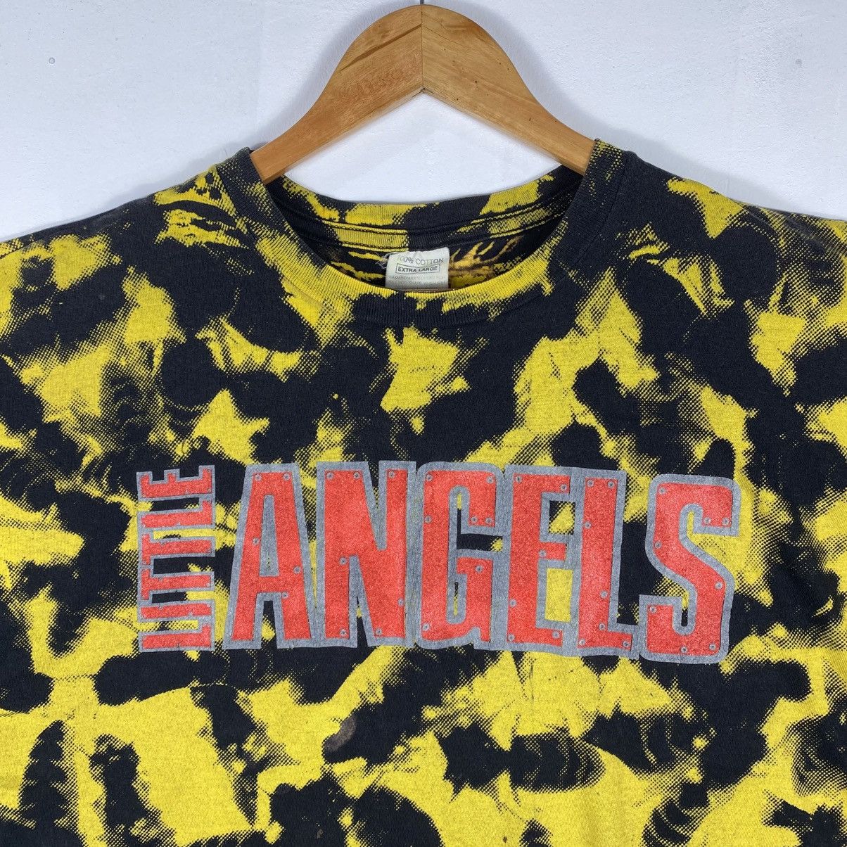 Band Tees × Vintage Vintage 90's LITTLE ANGELS JAM Album All Over Print Band Tee Size US XL / EU 56 / 4 - 5 Thumbnail