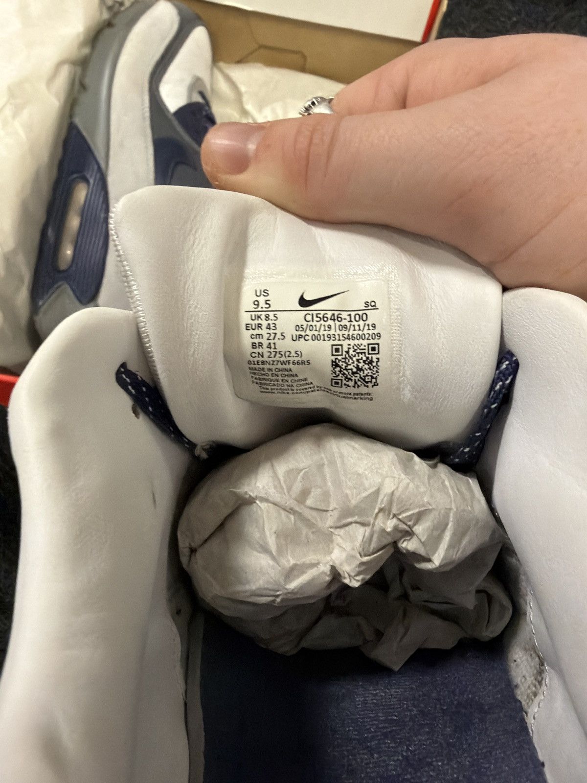 Nike Nike Air Max 90 Lahar Escape Indigo Size US 9.5 / EU 43 Size US 9.5 / EU 42-43 - 9 Thumbnail