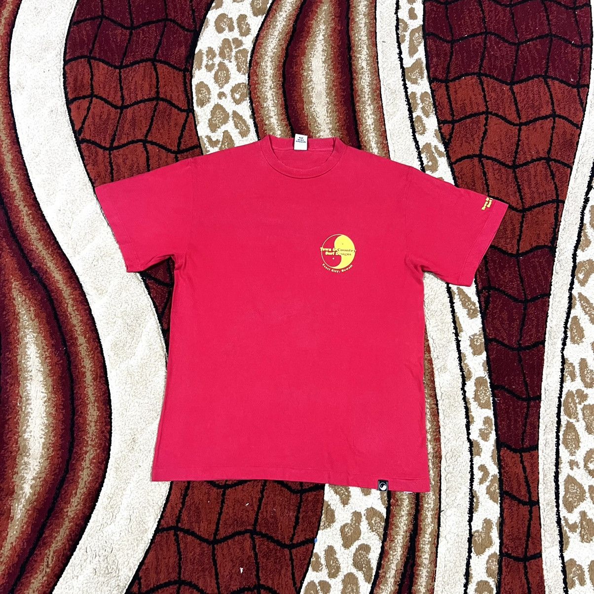 Sun Surf Vintage 90s Thrashed Faded T&C Surfing ERD GRUNGE T Shirt Size US M / EU 48-50 / 2 - 3 Thumbnail