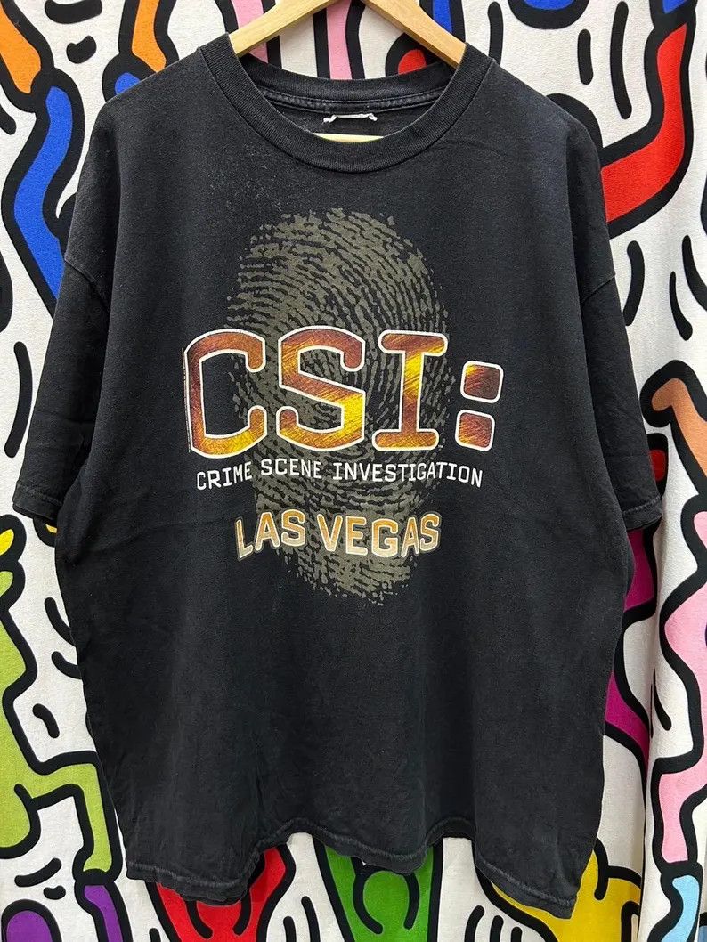 Vintage Vintage 2000s CSI TV serie tshirt size 2XL Size US XXL / EU 58 / 5 - 2 Thumbnail