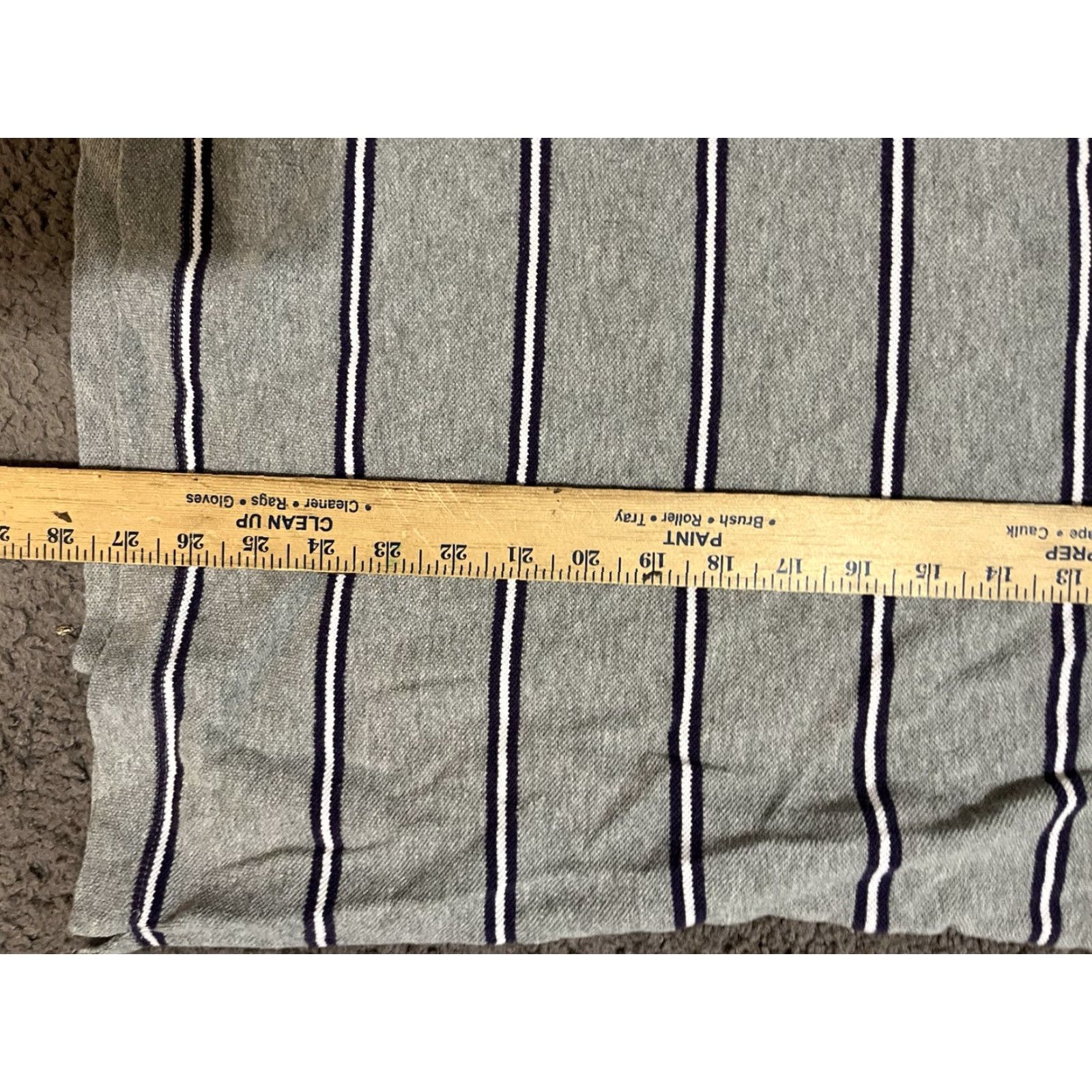 Banana Republic VINTAGE Banana Republic Polo Shirt XL Gray Striped Short Sleeve Casual Preppy Mens Size US XL / EU 56 / 4 - 5 Thumbnail