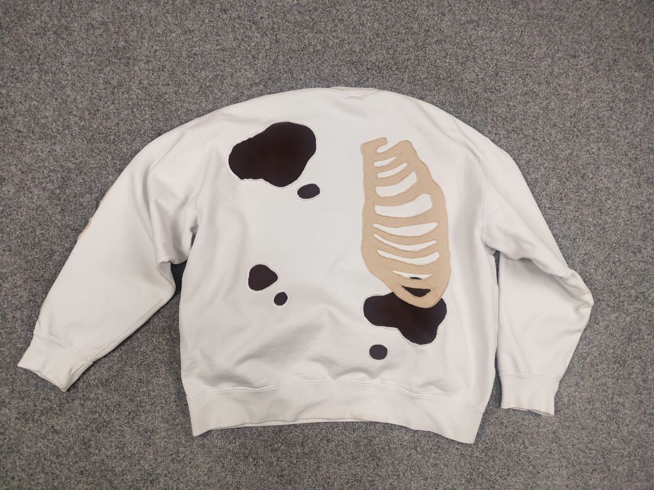 Nike Rare reworked nike skeleton Logo vintage Sweatshirt Y2K Size US XL / EU 56 / 4 - 11 Thumbnail