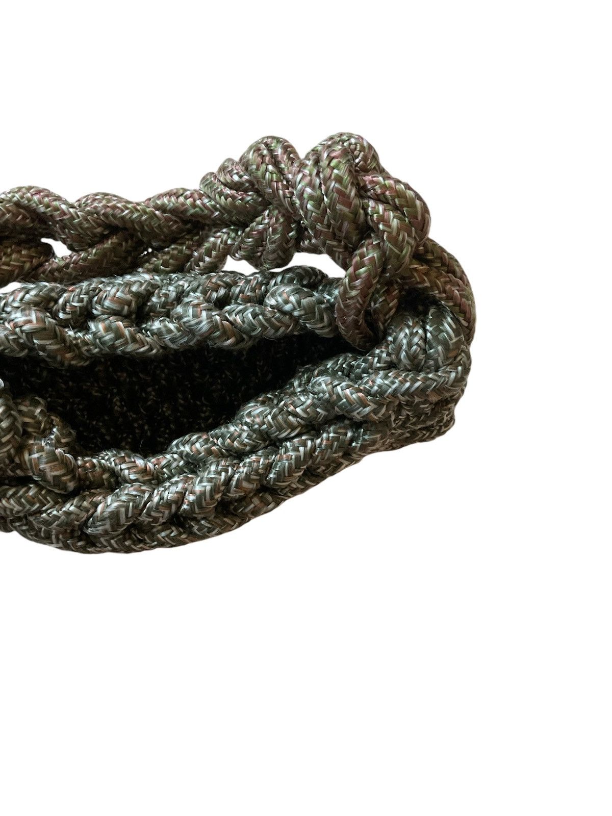 Handmade Crochet camo rope mini bag Size ONE SIZE - 4 Thumbnail