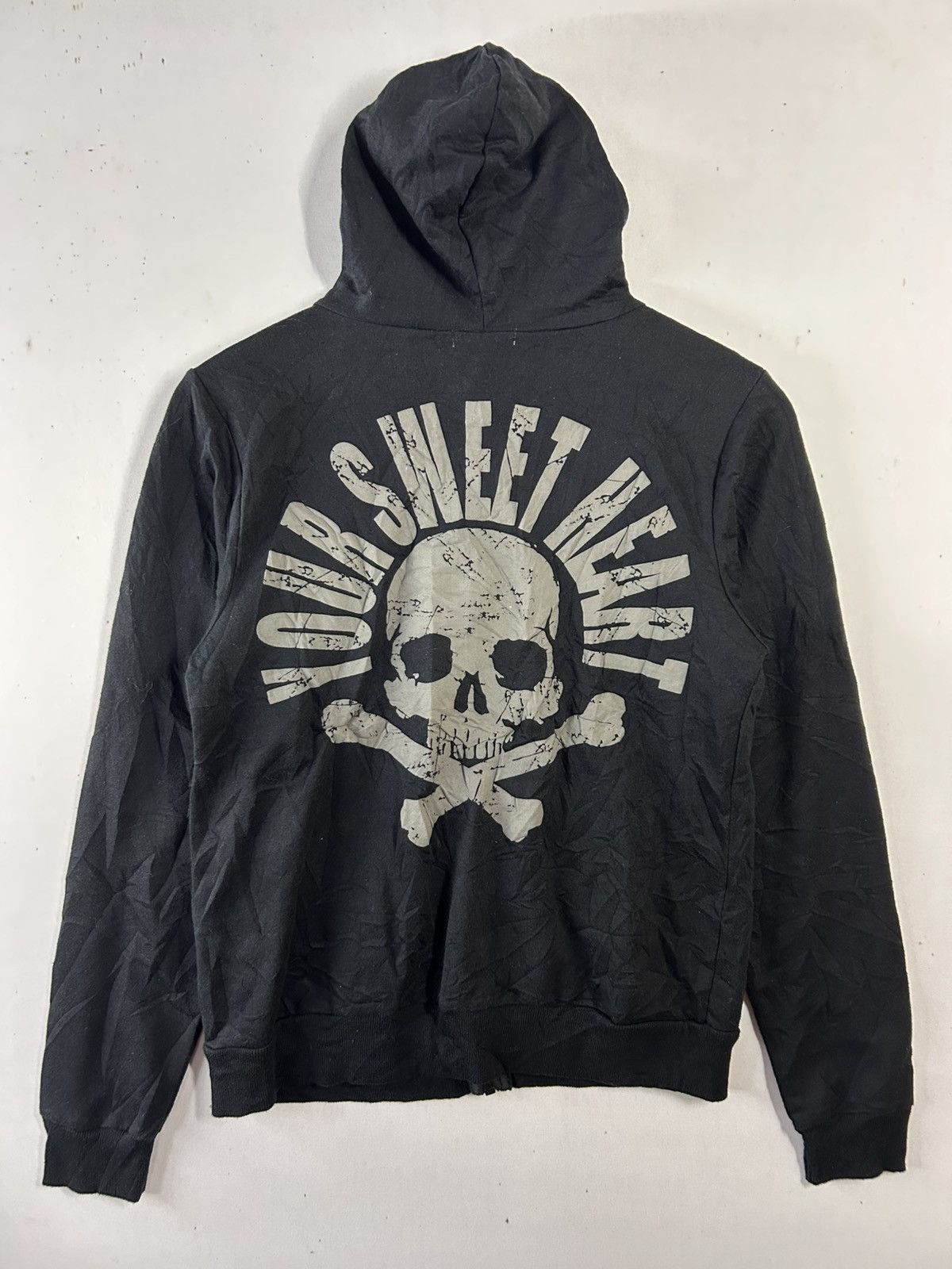 Japanese Brand Rare🔥 skull japanese brand zip up hoodie Size US M / EU 48-50 / 2 - 3 Thumbnail