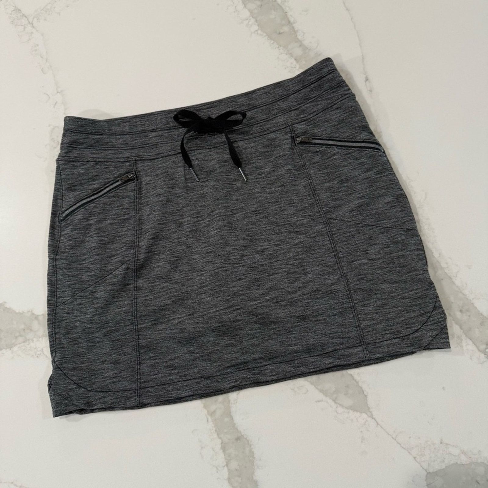 Athleta Athleta Metro Downtown Skort Skirt Women’ Medium HeatherGray Size 30" / US 8 / IT 44 - 3 Thumbnail