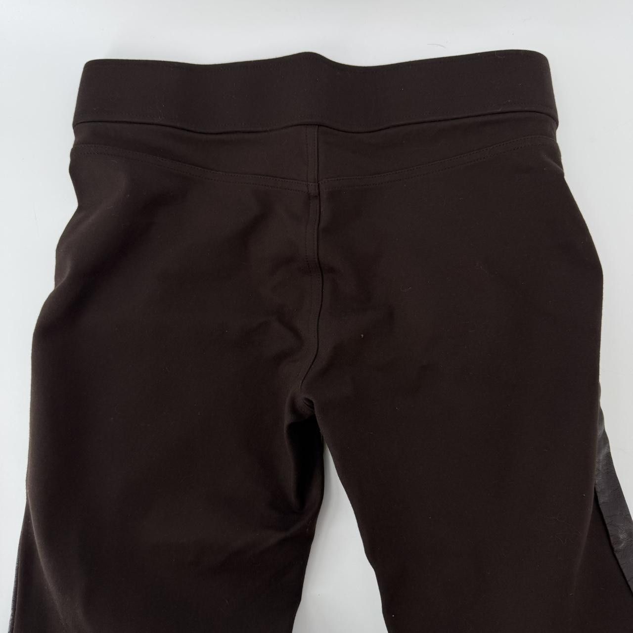 Ralph Lauren Lauren Ralph Lauren Women's Brown Faux Leather Pants Sz 6 Size 28" / US 6 / IT 42 - 5 Thumbnail