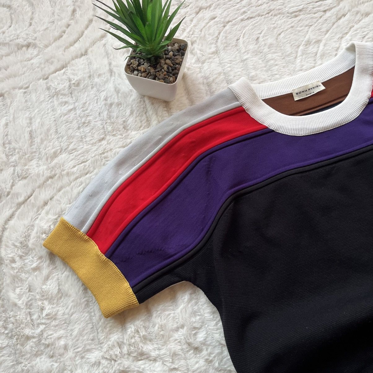 Sonia Rykiel 📌 Crazy Sonia Rykiel Sweatshirt Tee Size L / US 10 / IT 46 - 3 Thumbnail