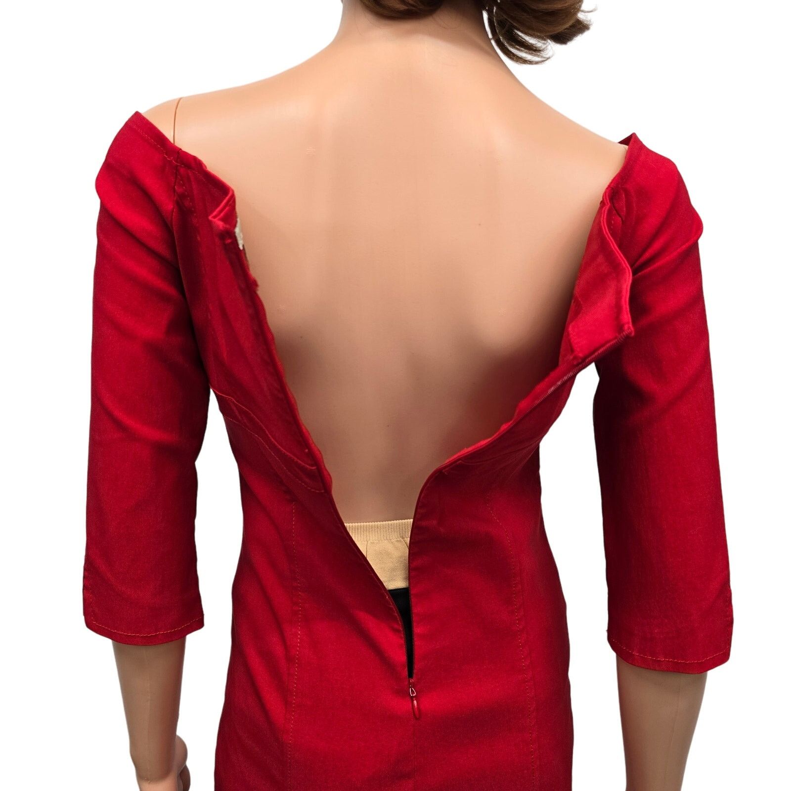 Zara ZARA Dress Empire Waist Belt Buckle On Off Shoulder M Size M / US 6-8 / IT 42-44 - 8 Thumbnail