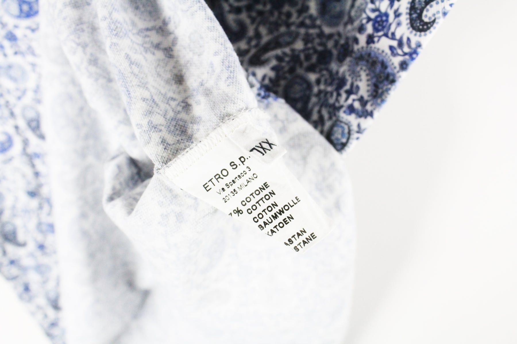 Etro Etro Polo T-Shirt XXLarge Size US XXL / EU 58 / 5 - 5 Thumbnail