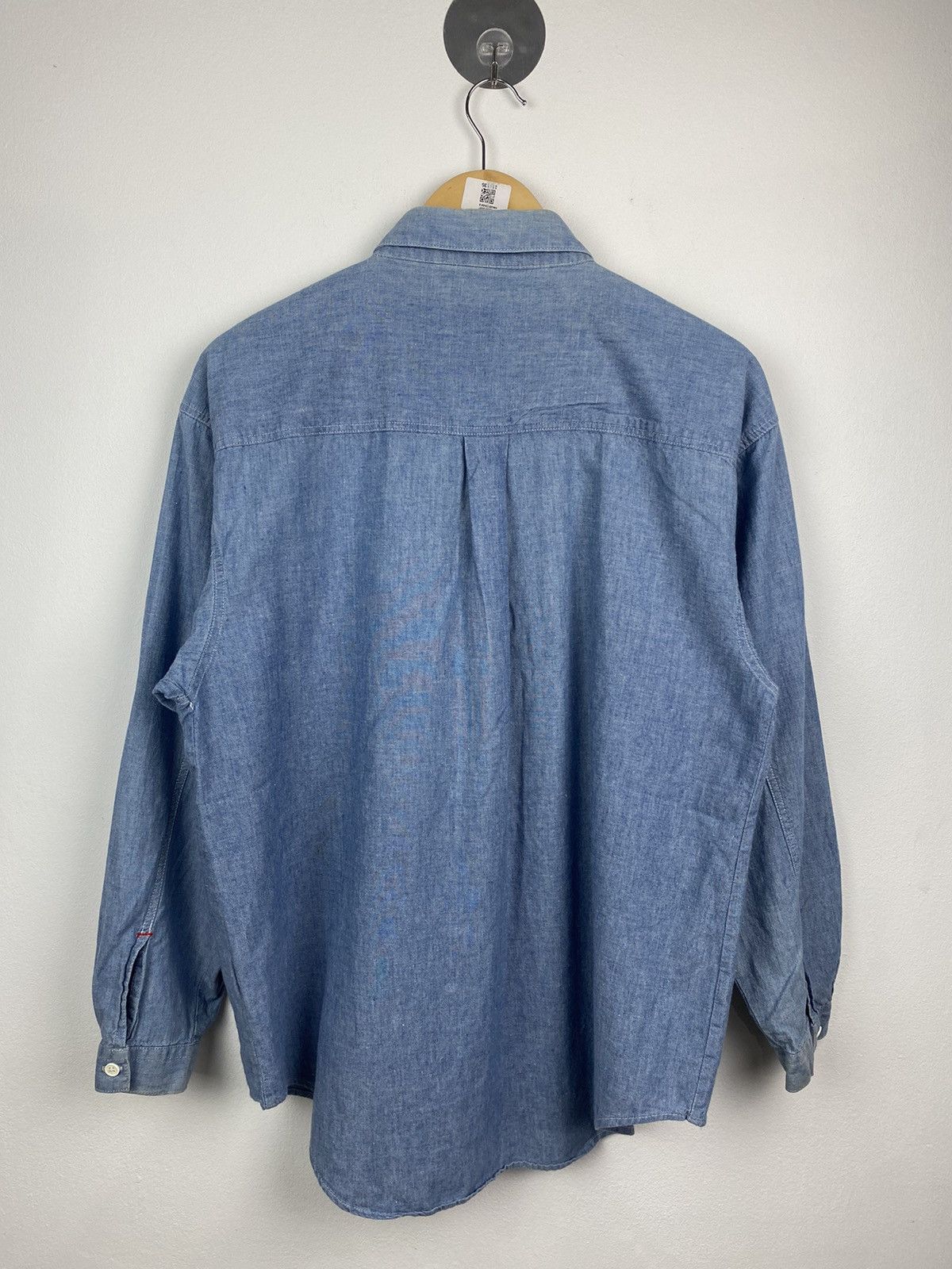 Japanese Brand Japanese Style Double Pocket Button Up Shirt Size US L / EU 52-54 / 3 - 10 Thumbnail