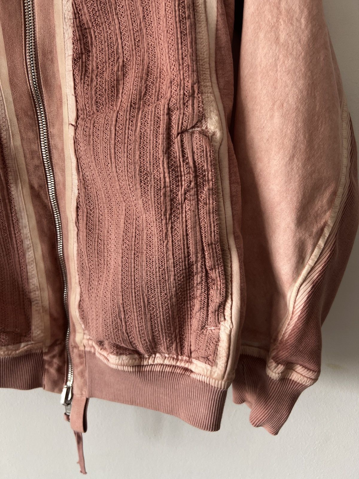 Boris Bidjan Saberi 🌸🌸 Boris Bidjan Saberi Pink Asymmetric Reversible Jacket Size US S / EU 44-46 / 1 - 9 Thumbnail