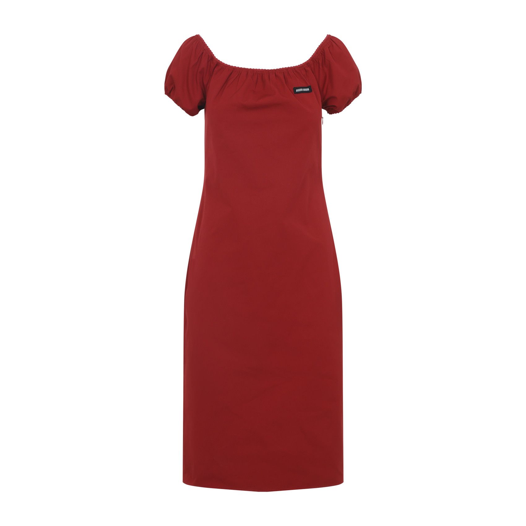 Miu Miu Miu Miu Cotton Midi Dress Size M / US 6-8 / IT 42-44 - 1 Thumbnail