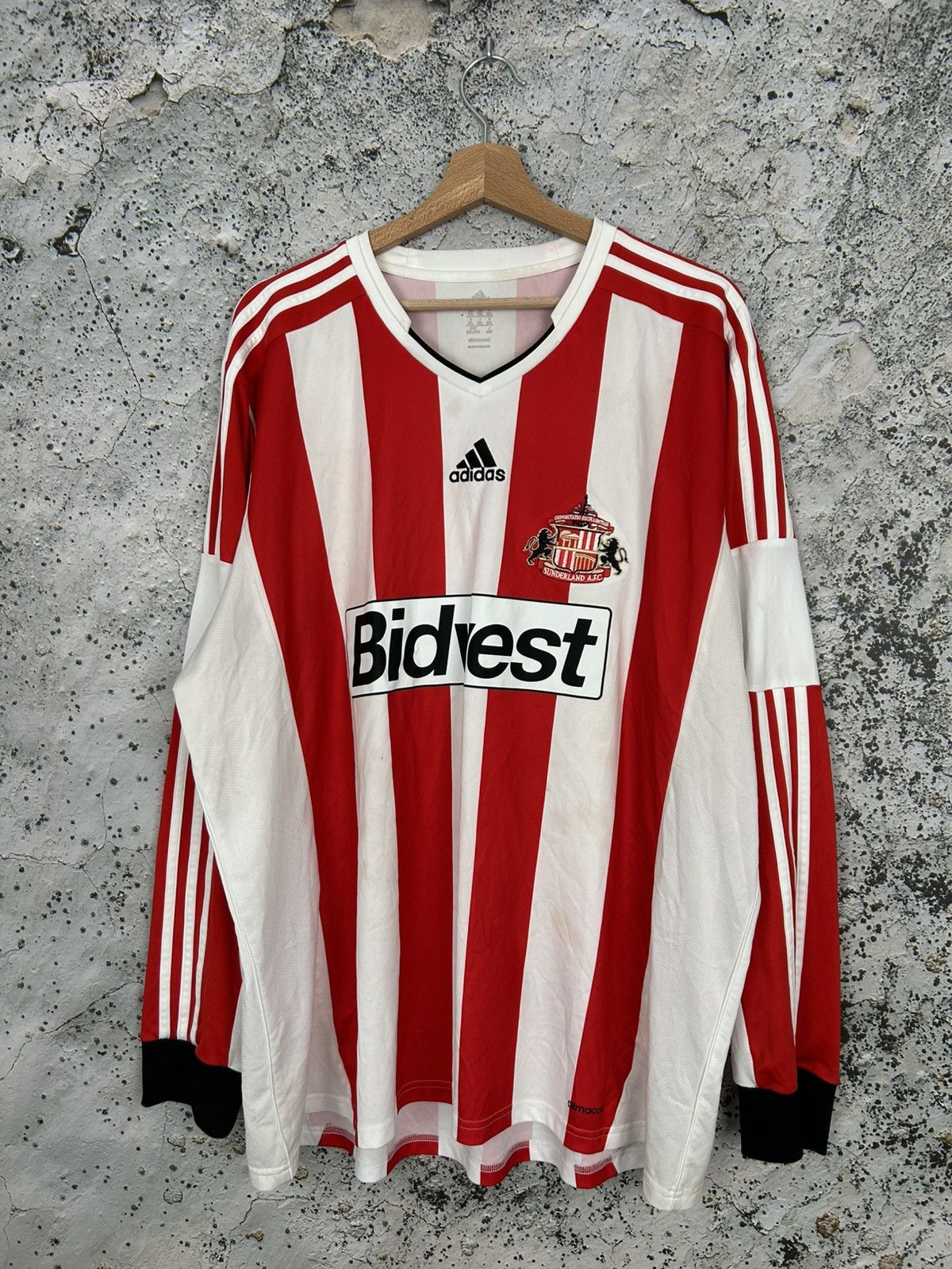 Adidas Adidas Sunderland AFC Soccer Jersey Longsleeve Football Rare Size US XXL / EU 58 / 5 - 1 Thumbnail