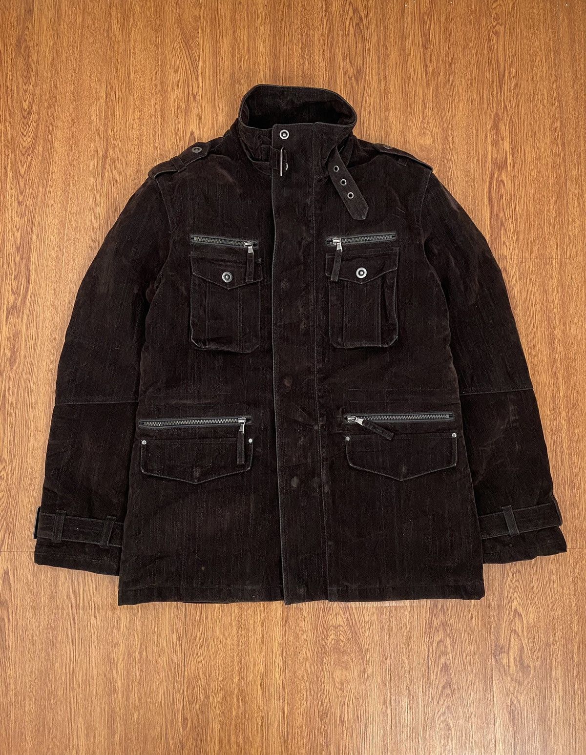 If Six Was Nine × Japanese Brand × Le Grande Bleu (L.G.B.) Rs/roushatte velvet jacket Size US M / EU 48-50 / 2 - 2 Thumbnail
