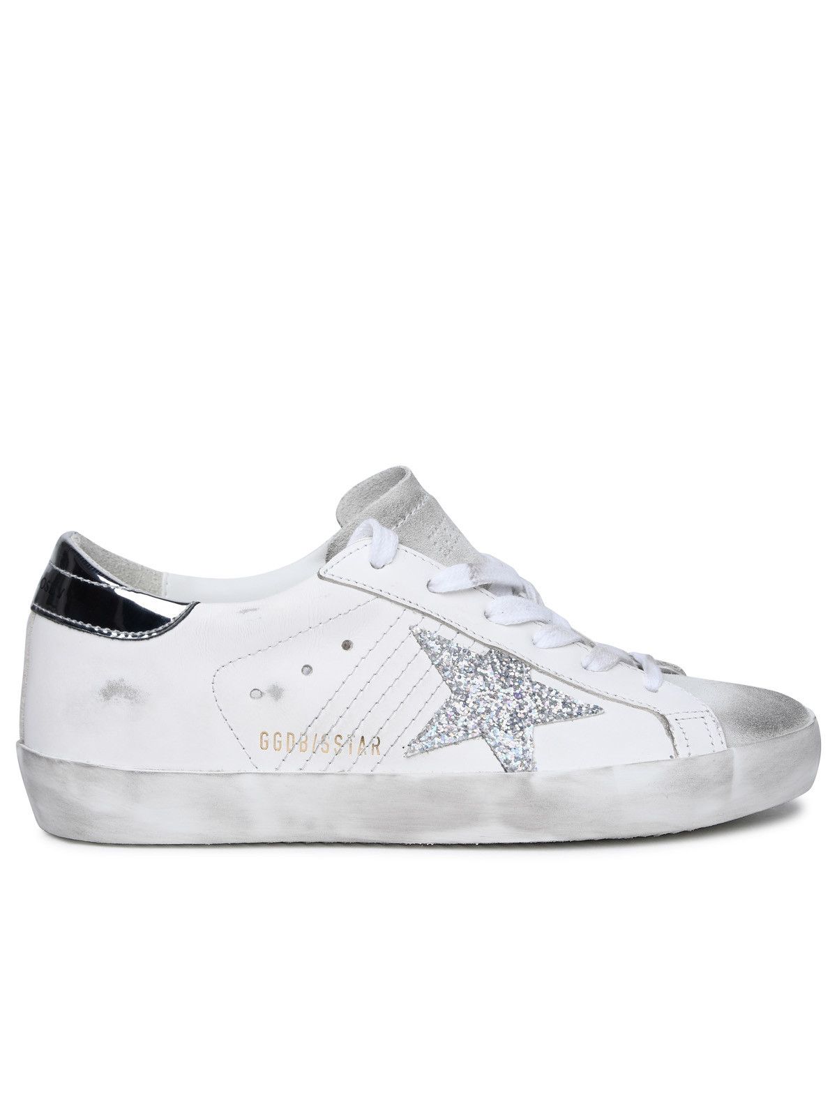 image of Golden Goose 'super-Star Classic' White Leather Sneakers, Women's (Size 5)