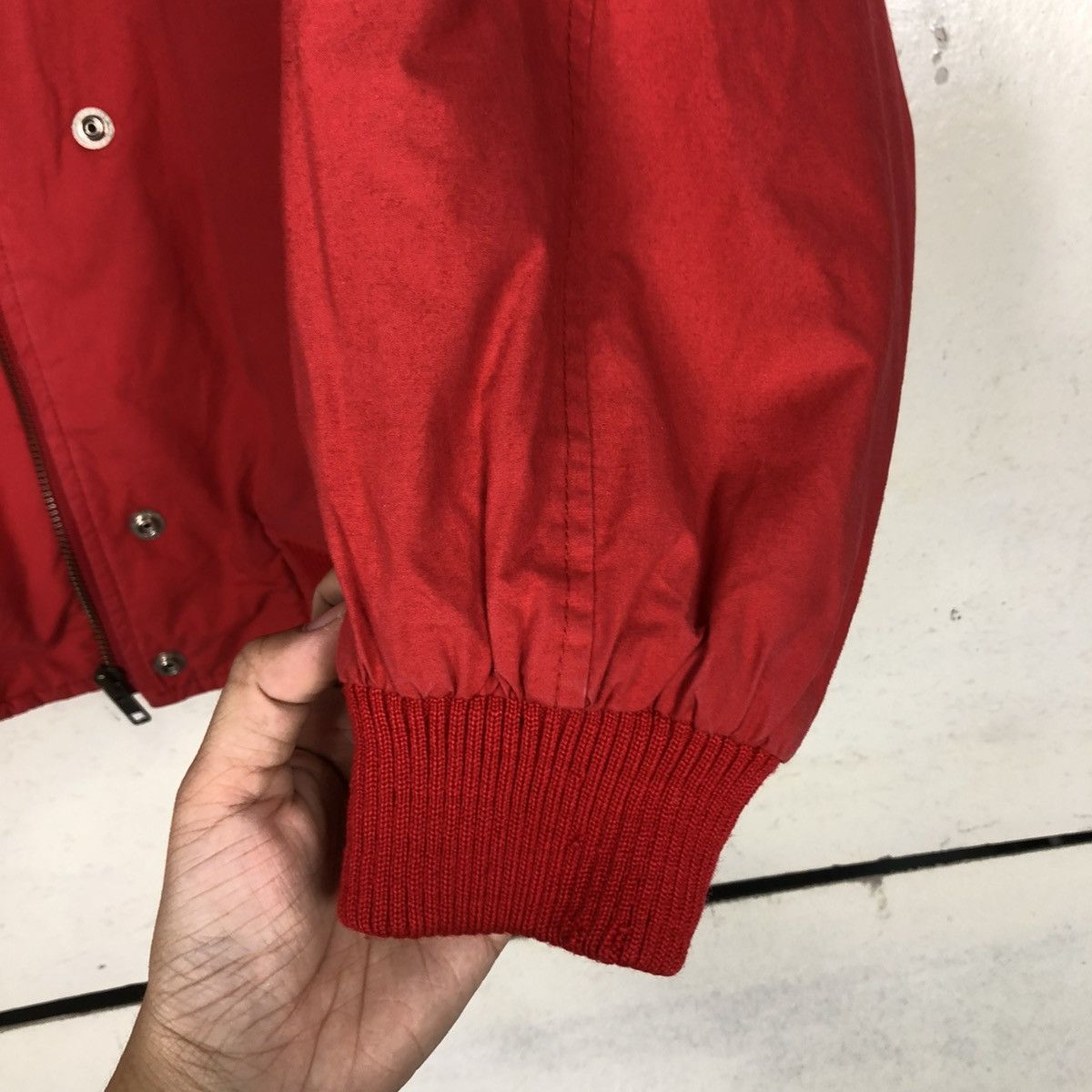 Vintage 🔥VINTAGE 80’s JANTZEN BOMBER JACKET PARACHUTE DESIGN Size US M / EU 48-50 / 2 - 18 Thumbnail
