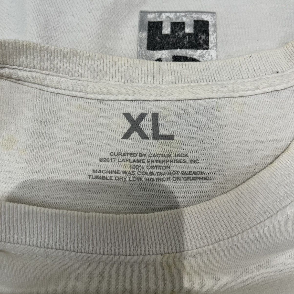 Travis Scott Travis Scott Free The Rage Tee White Size US XL / EU 56 / 4 - 3 Thumbnail
