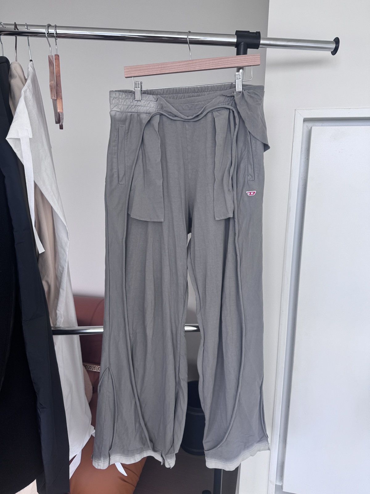 Diesel Diesel P-Topahoop-N1 ripped track pants Size US 32 / EU 48 - 2 Thumbnail