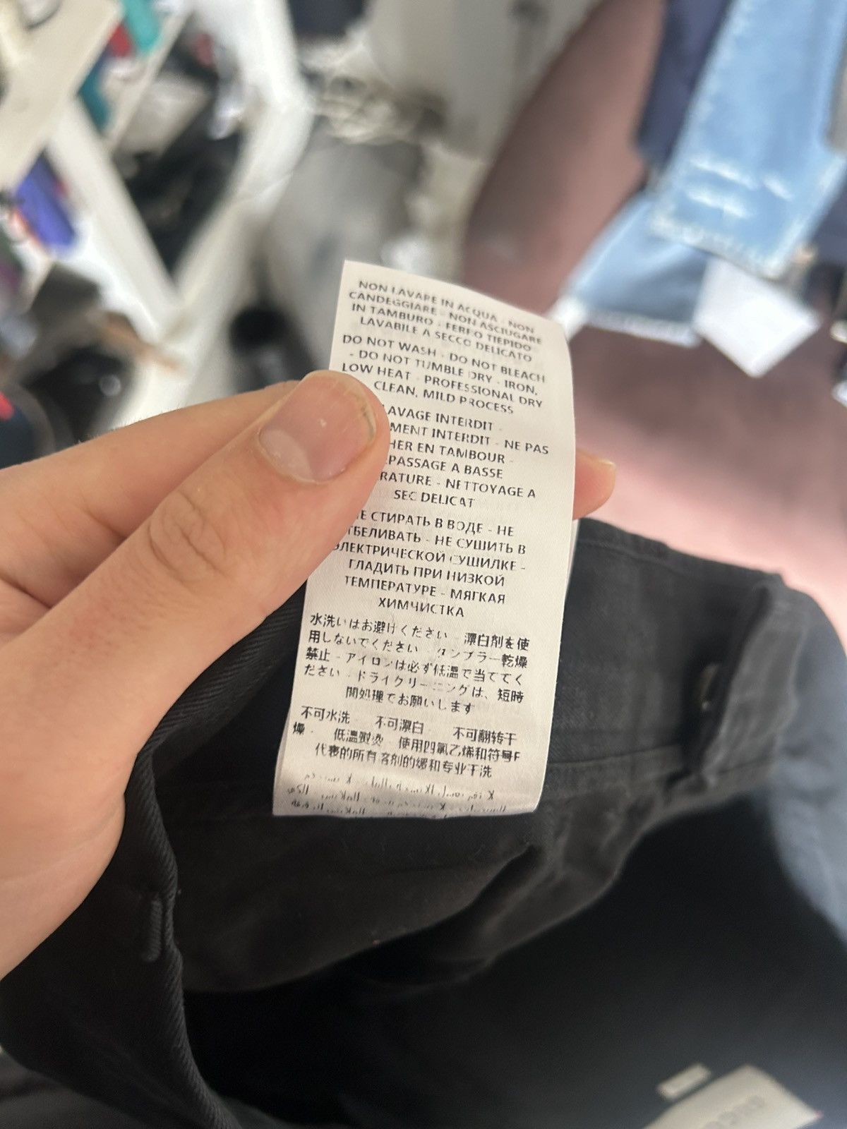 Gucci Gucci Navy Cotton Trousers with Flap Pockets Size US 32 / EU 48 - 13 Thumbnail