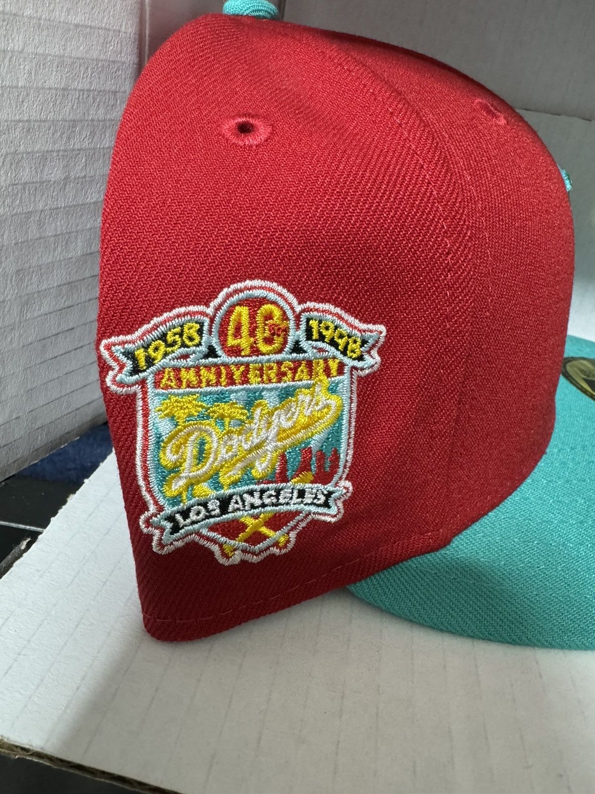 Hat Club × New Era Hat Club Captain Planet Los Angeles Dodgers 7 1/8 Size ONE SIZE - 3 Thumbnail