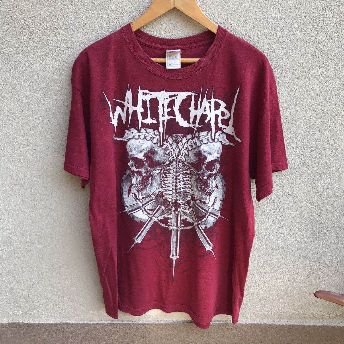 Band Tees Vintage WHITECHAPEL band tee metalcore y2k Size US XL / EU 56 / 4 - 1 Thumbnail