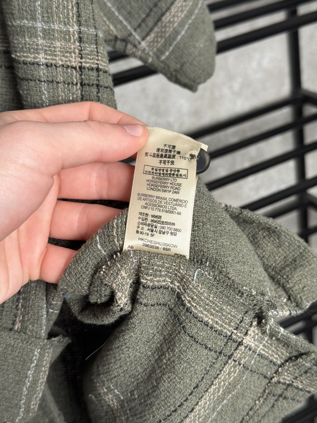 Burberry Vintage rare Burberry Shirt Size US L / EU 52-54 / 3 - 10 Thumbnail