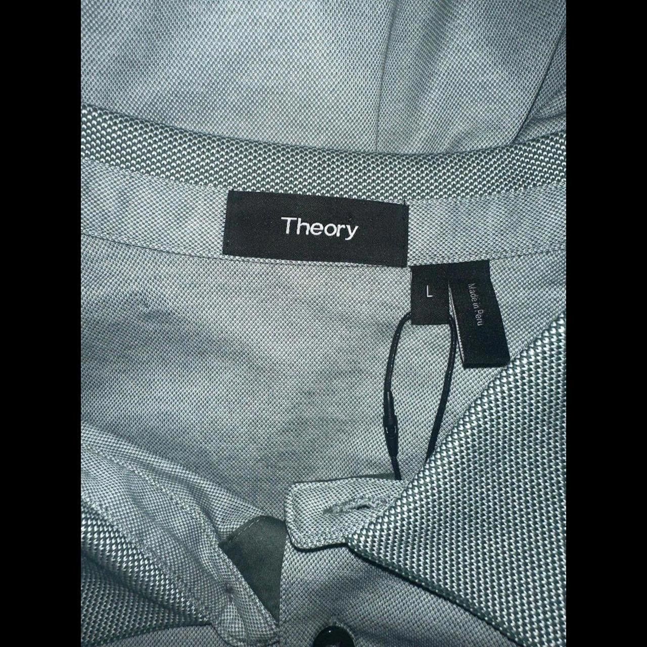 Theory New Mens Theory Polo Balsam Size US L / EU 52-54 / 3 - 3 Thumbnail