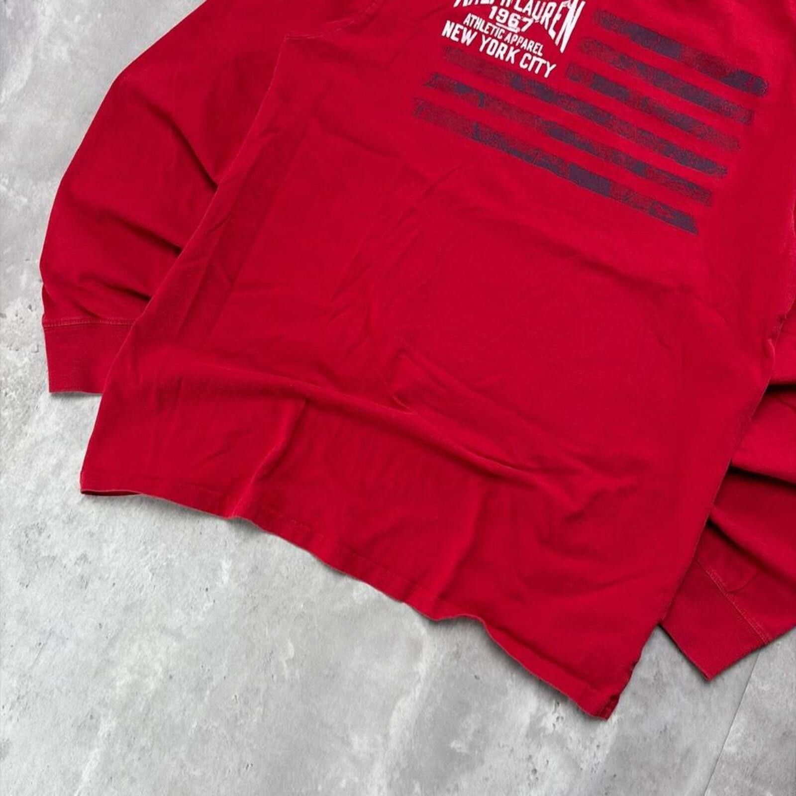 Polo Ralph Lauren Y2K Polo Ralph Lauren USA Flag Long Sleeve Shirt Size US M / EU 48-50 / 2 - 4 Thumbnail