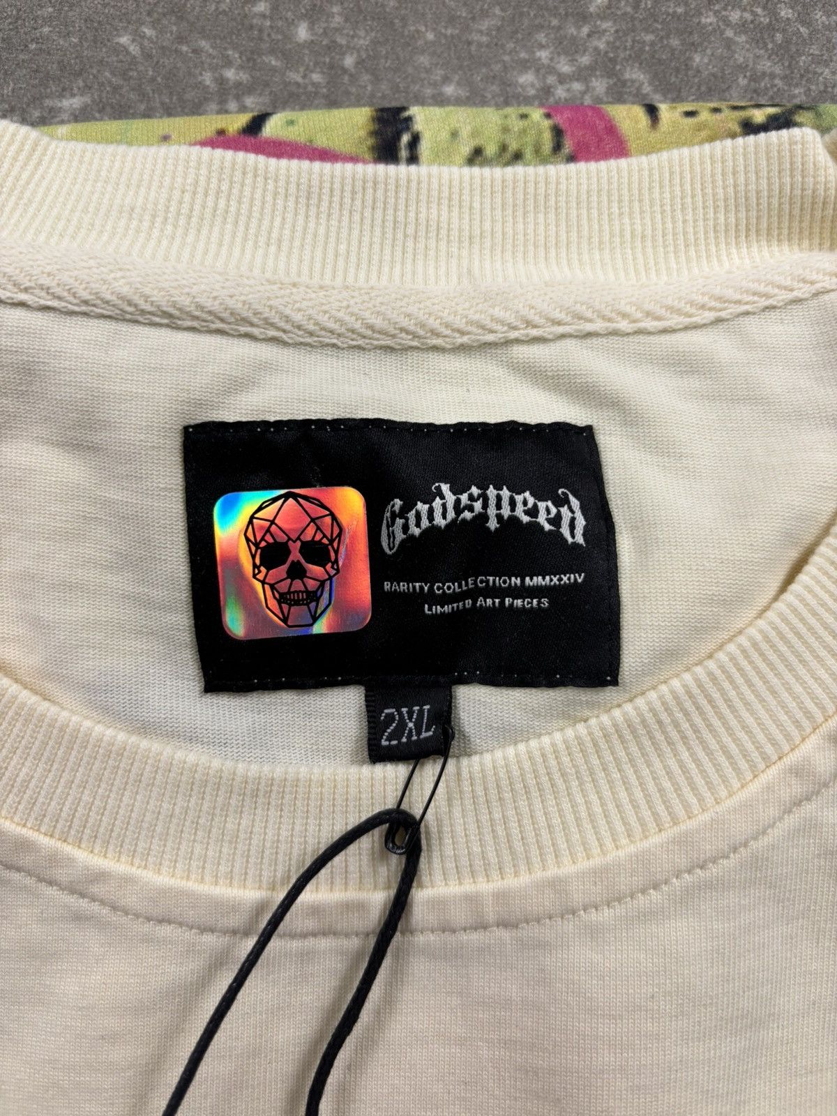Godspeed Godspeed Vandal T-Shirt, White Size US XXL / EU 58 / 5 - 7 Thumbnail