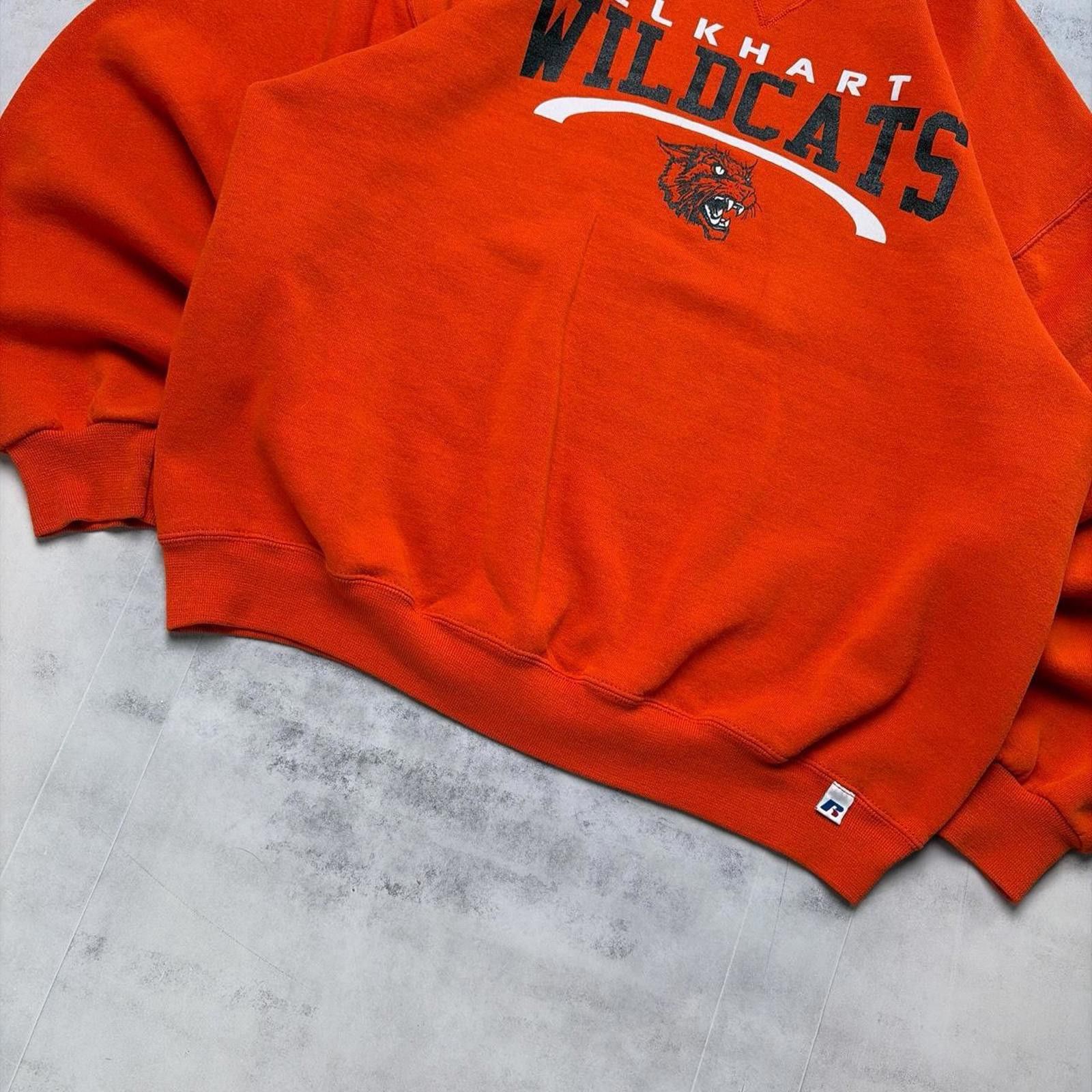Russell Athletic Y2K Russell Athletic Elkhart Wildcats Crewneck Sweater Size US L / EU 52-54 / 3 - 4 Thumbnail