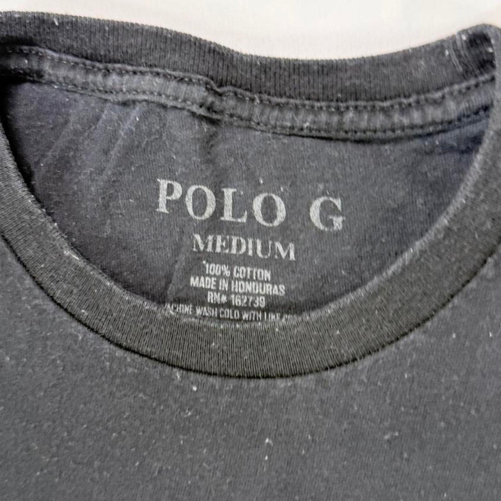 Gildan Polo g black cotton t shirt Size US M / EU 48-50 / 2 - 2 Thumbnail