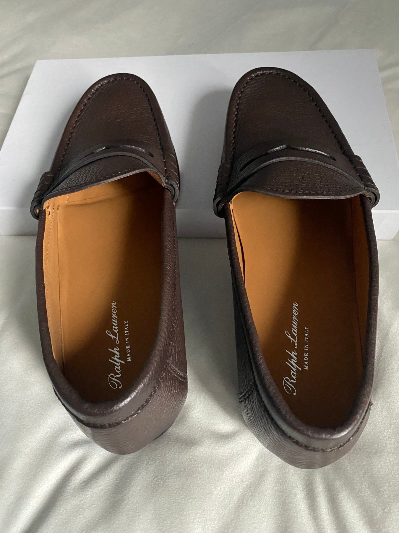 Ralph Lauren Purple Label RL Purple Label "Chalmers" Pebble Grain Loafers - New Size US 9 / EU 42 - 9 Thumbnail