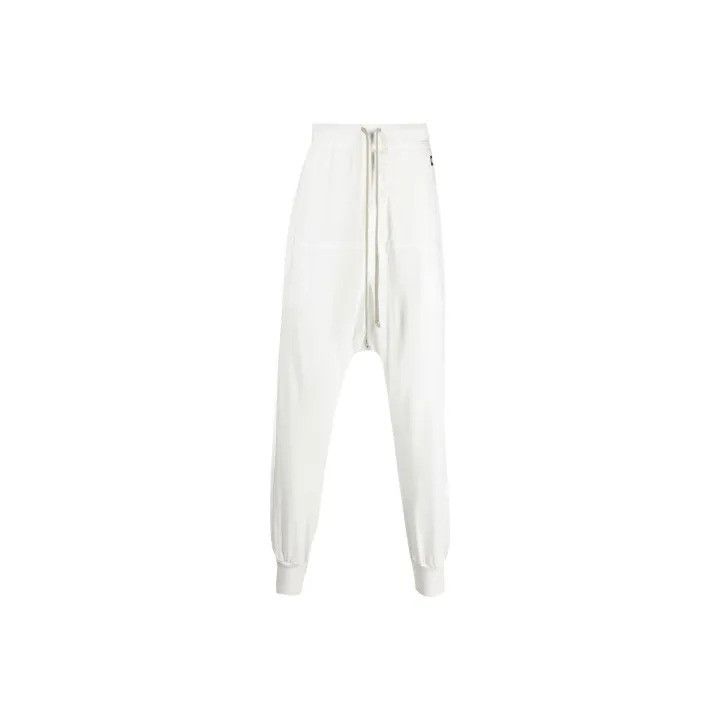 Rick Owens Drkshdw Rick Owens DRKSHDW Men's White Drawstring Pants Size US 28 / EU 44 - 1 Thumbnail