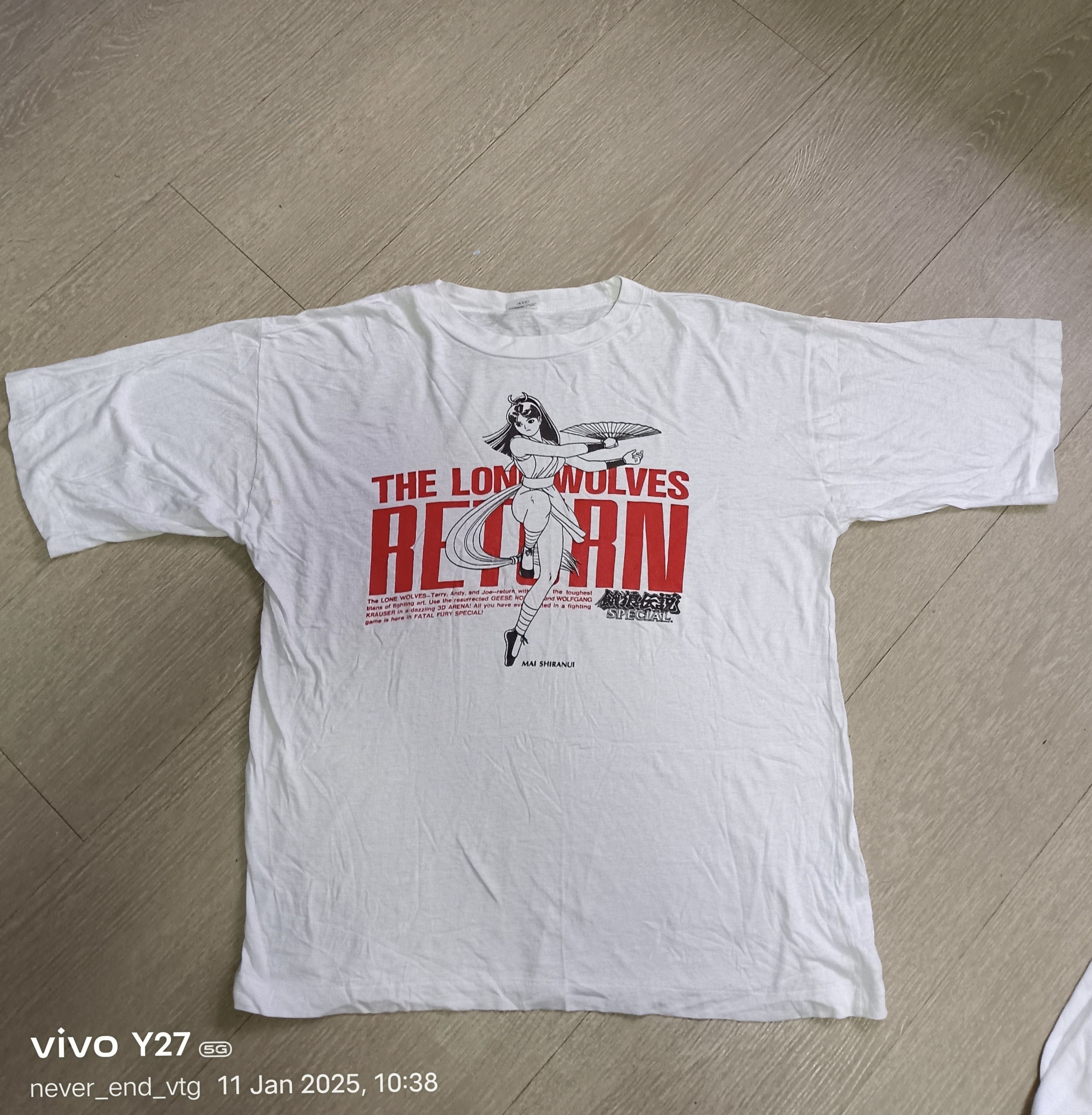 Playstation × Vintage VINTAGE FATAL FURY MAI SHIRANUI TEE Size US M / EU 48-50 / 2 - 1 Thumbnail