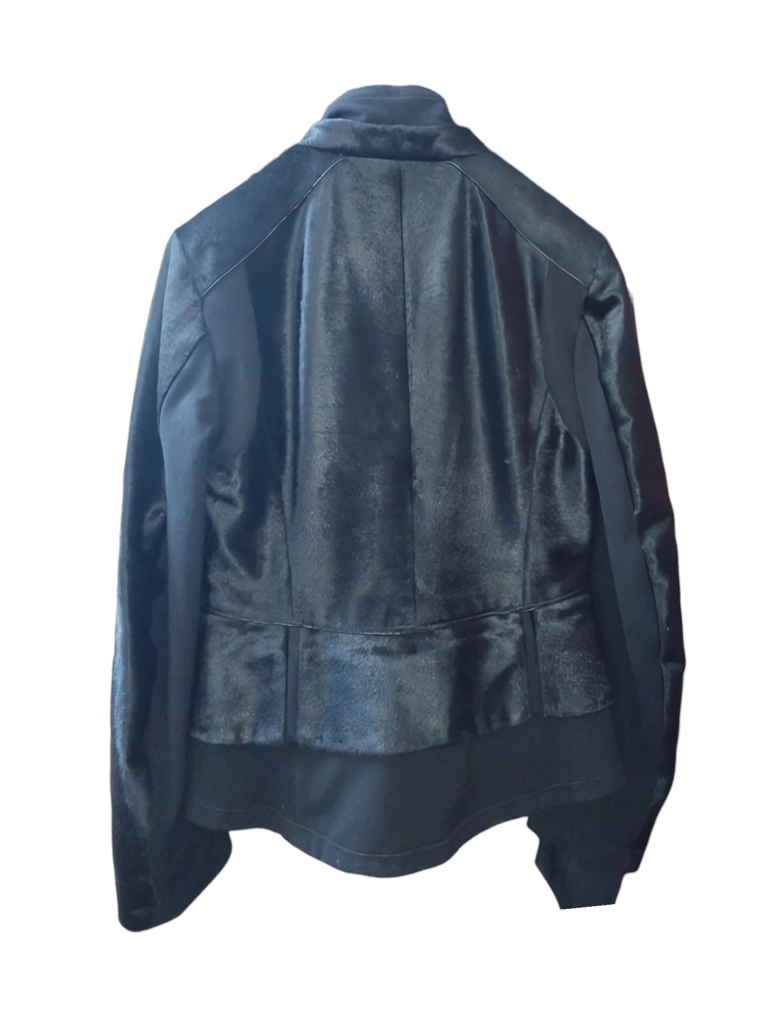 Prada PONY HAIR BIKER BOMBER JACKET Size M / US 6-8 / IT 42-44 - 10 Thumbnail