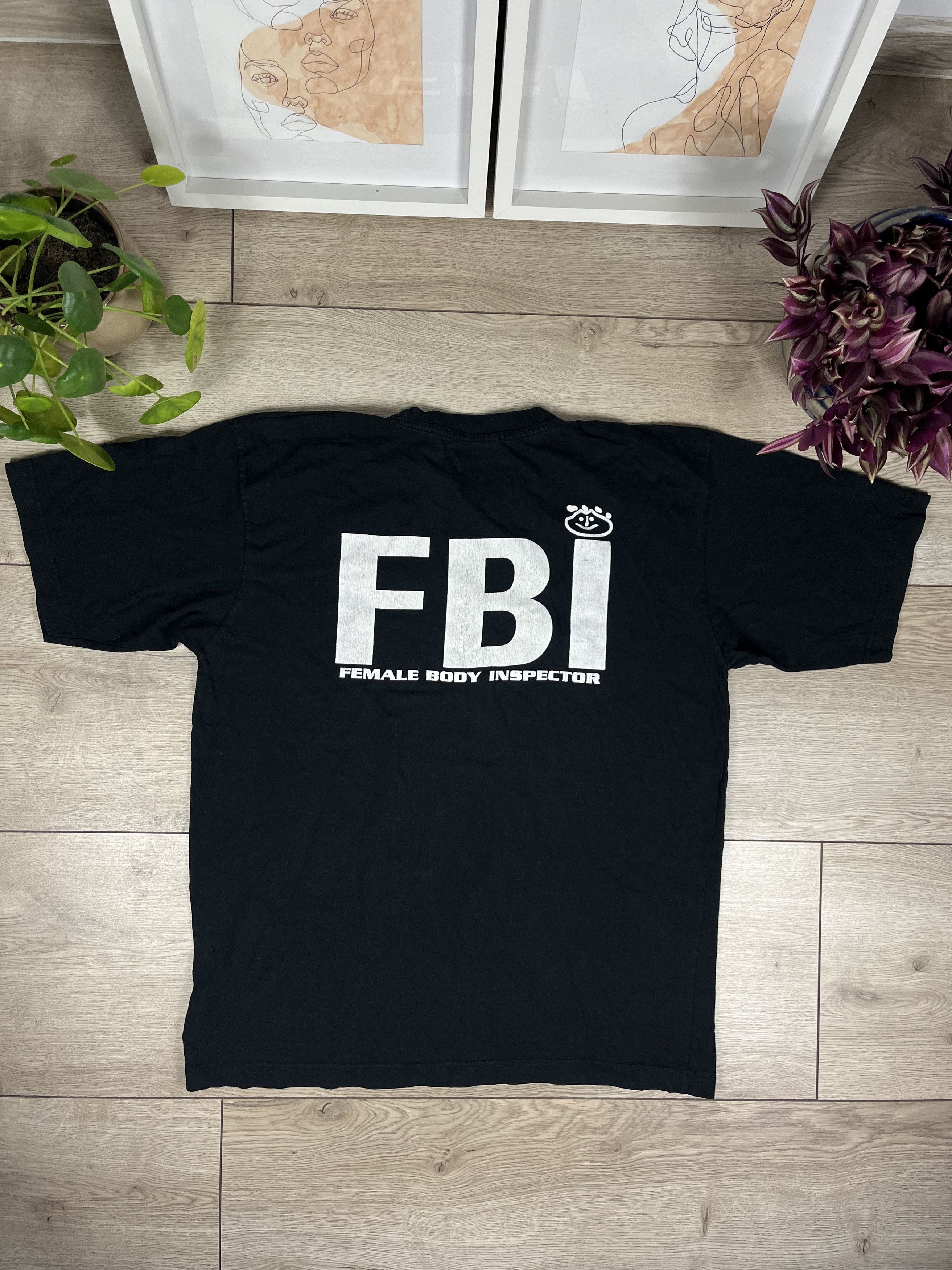Vintage Female Body Inspector T shirt Size US XL / EU 56 / 4 - 1 Thumbnail