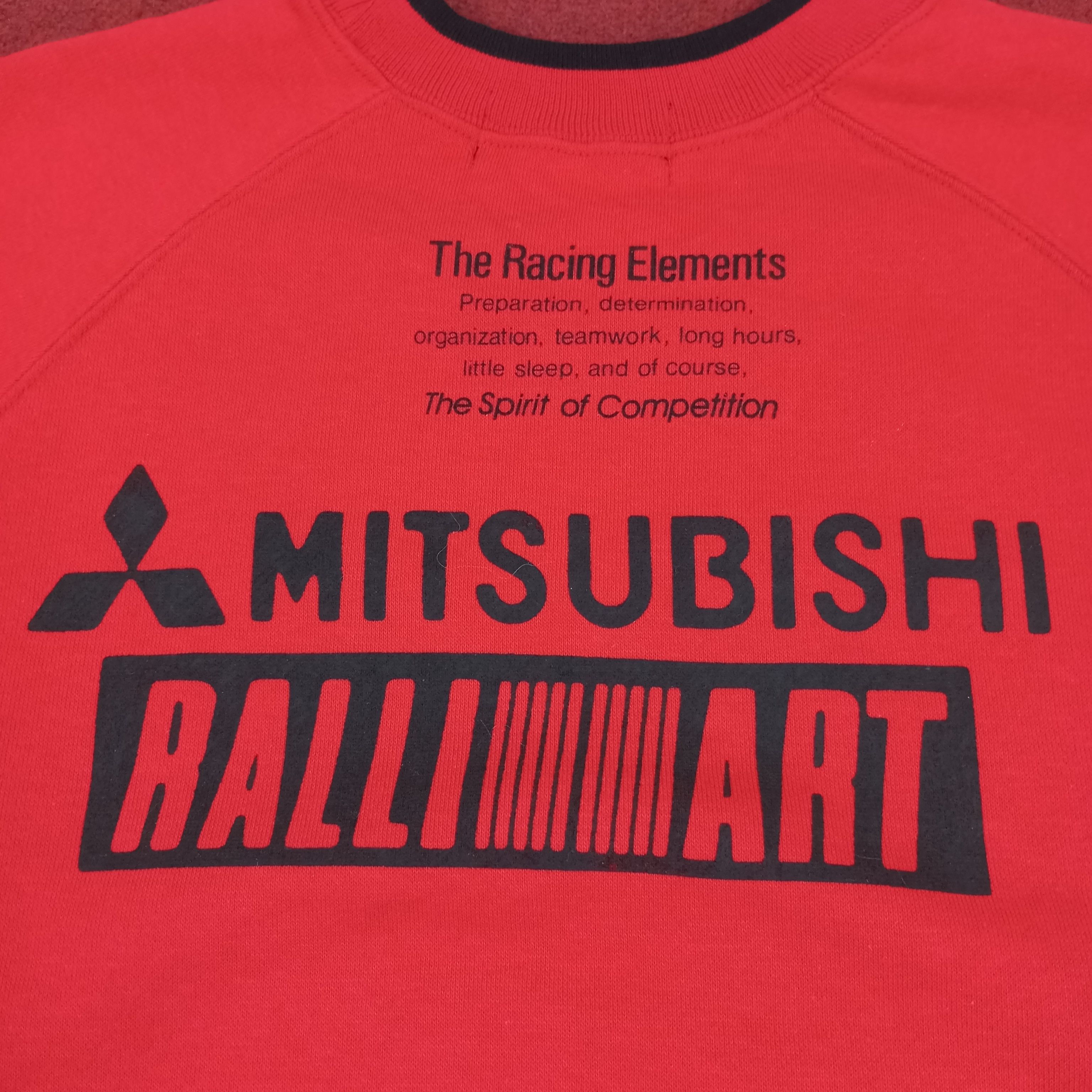 Japanese Brand Mitsubishi Ralli Art The Racing Element Custom Sweatshirt Size US S / EU 44-46 / 1 - 2 Thumbnail